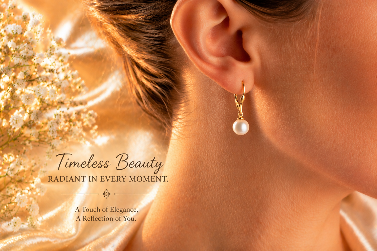 Classic Pearl Drop Earrings