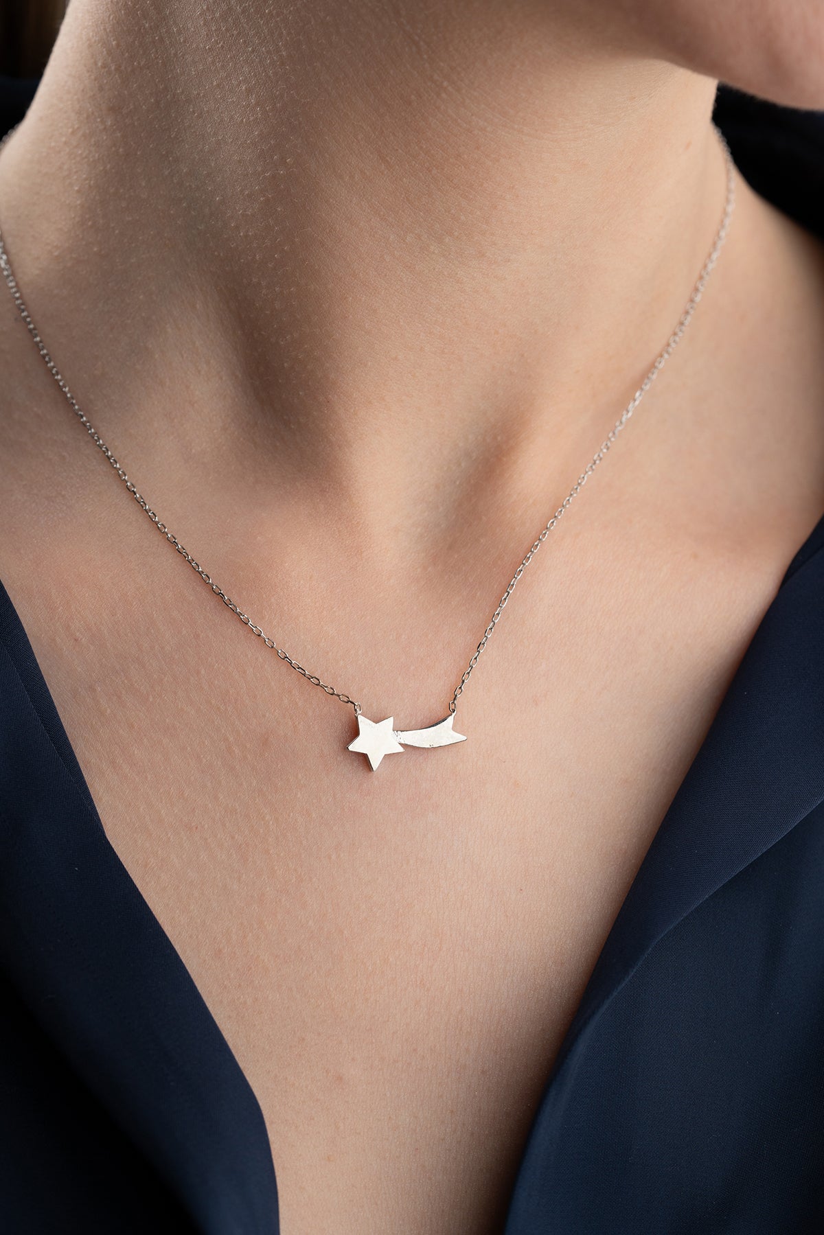 Star and Shooting Star Necklace