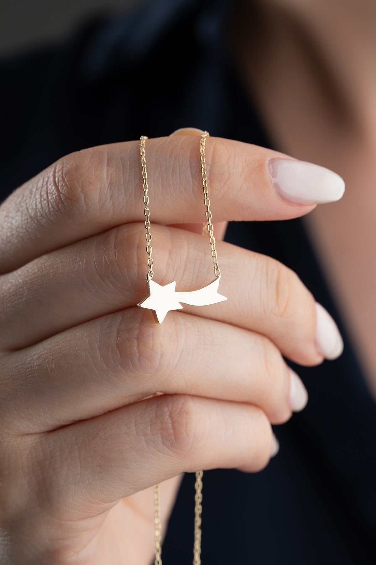 Star and Shooting Star Necklace