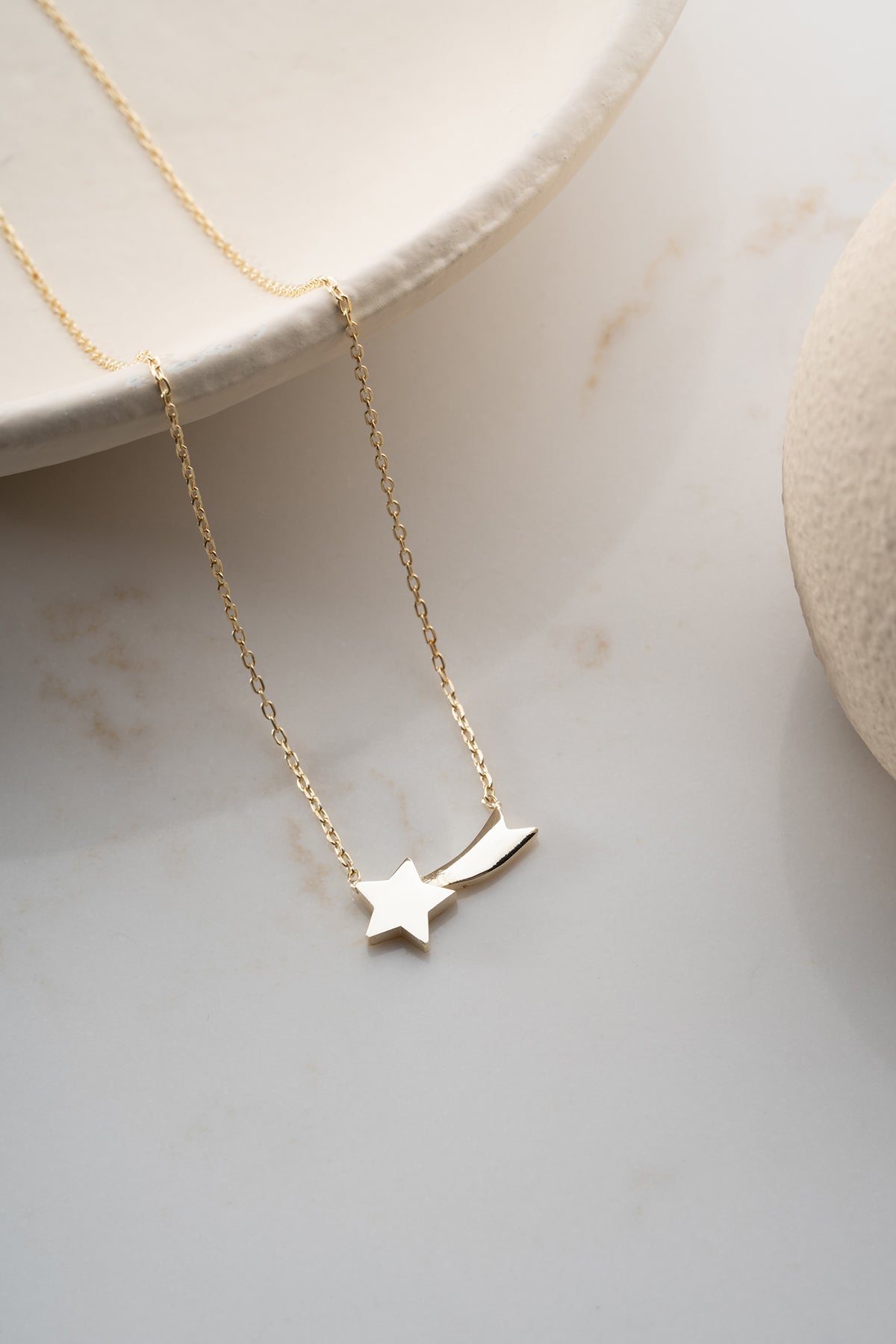 Star and Shooting Star Necklace