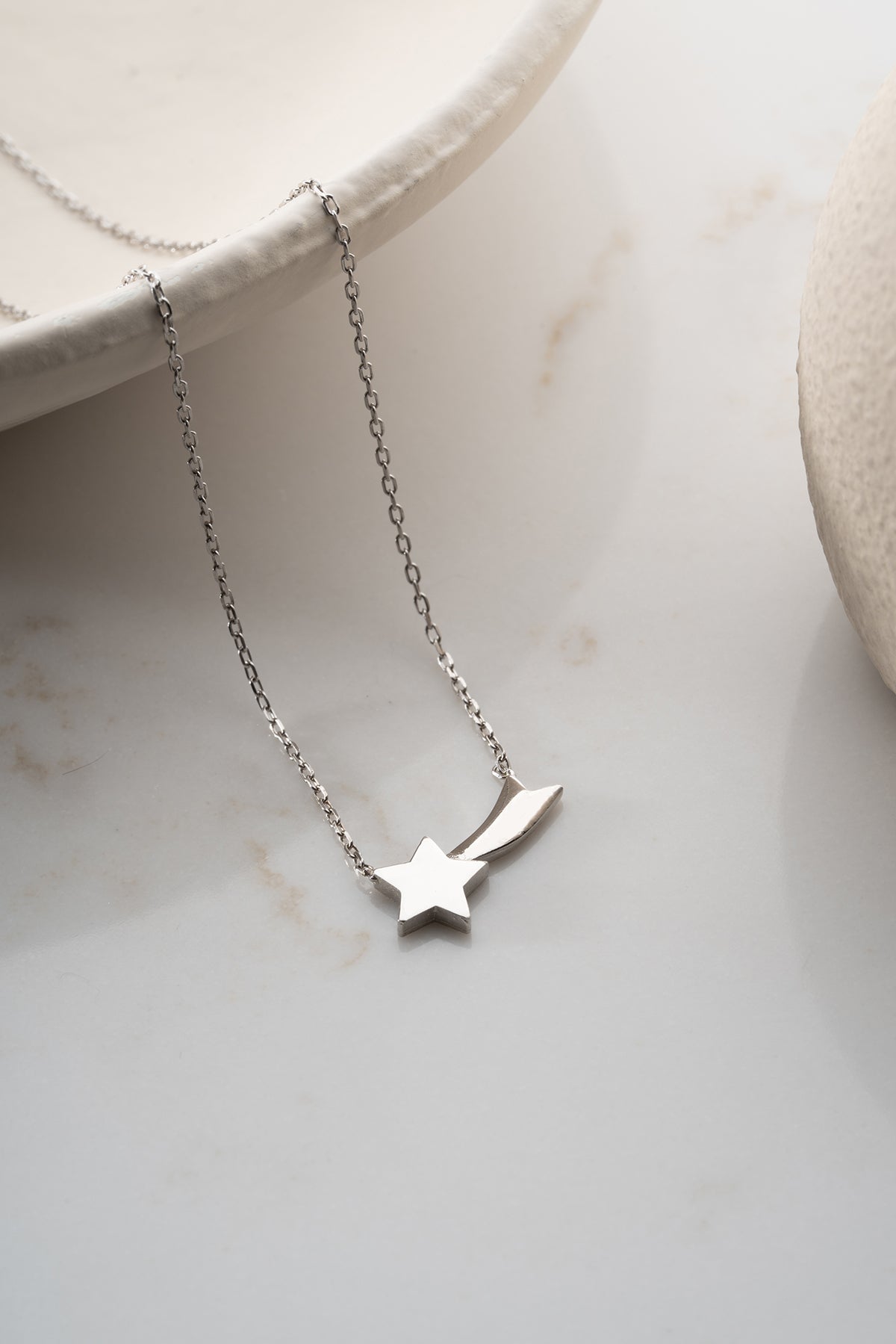 Star and Shooting Star Necklace