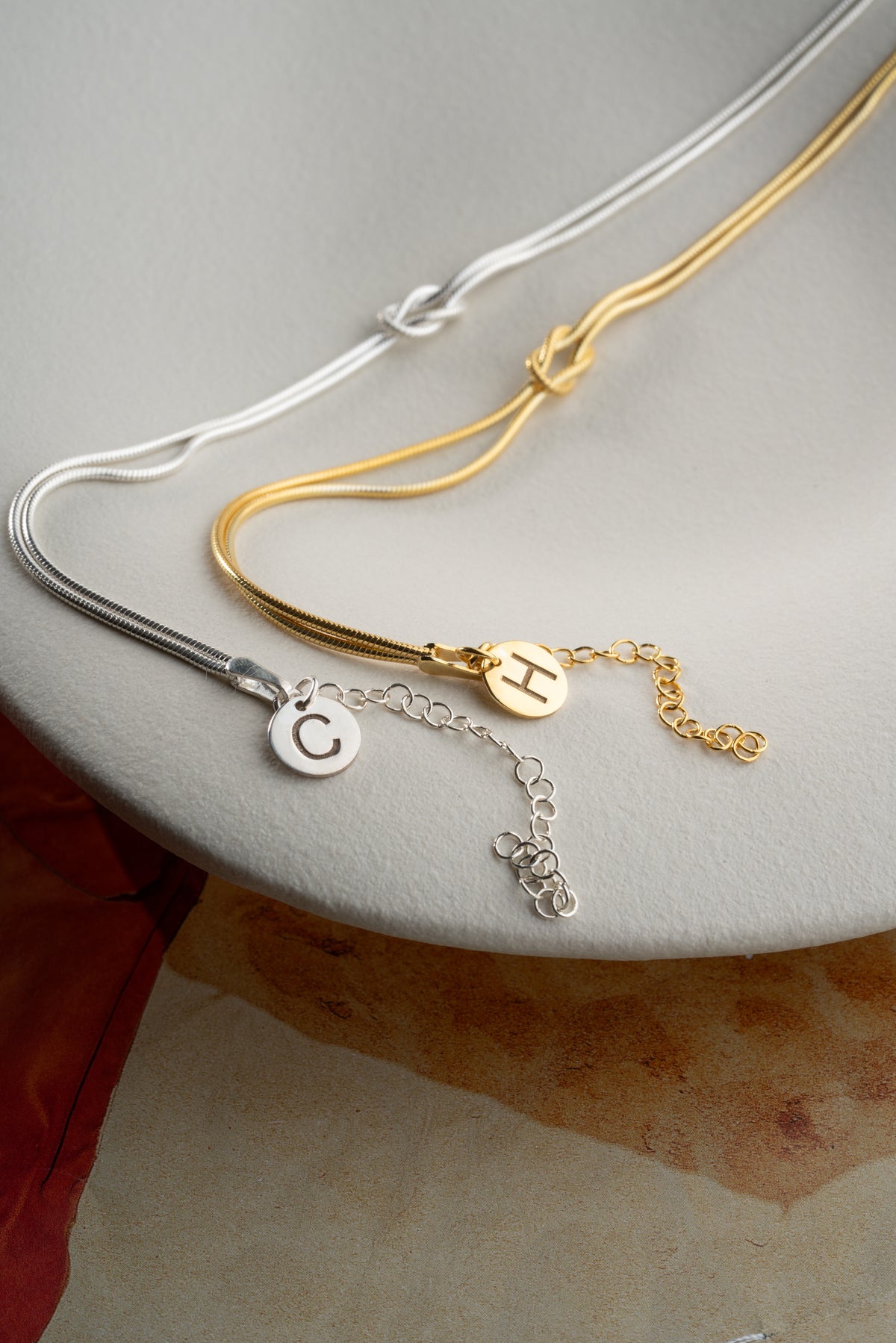 His and Hers Knot Bracelet Set