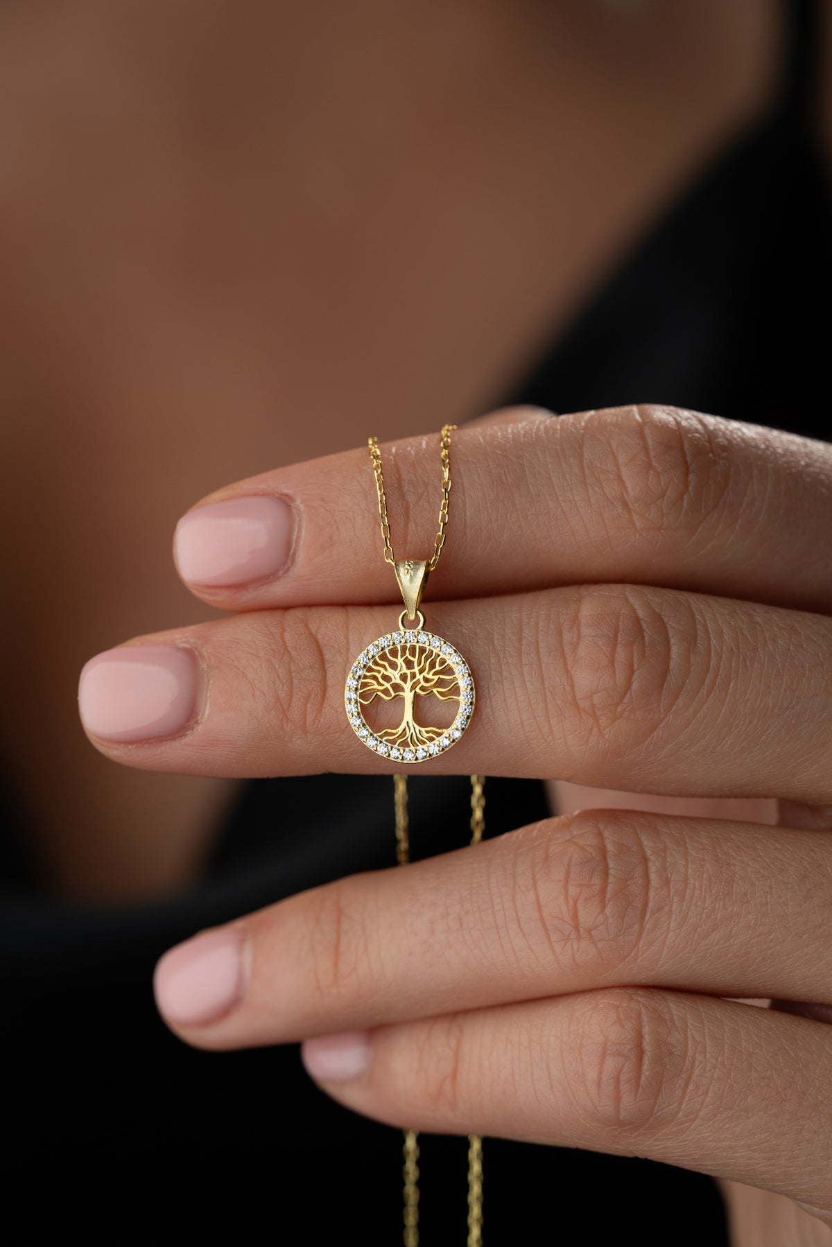 Small Tree of Life Pendant Necklace