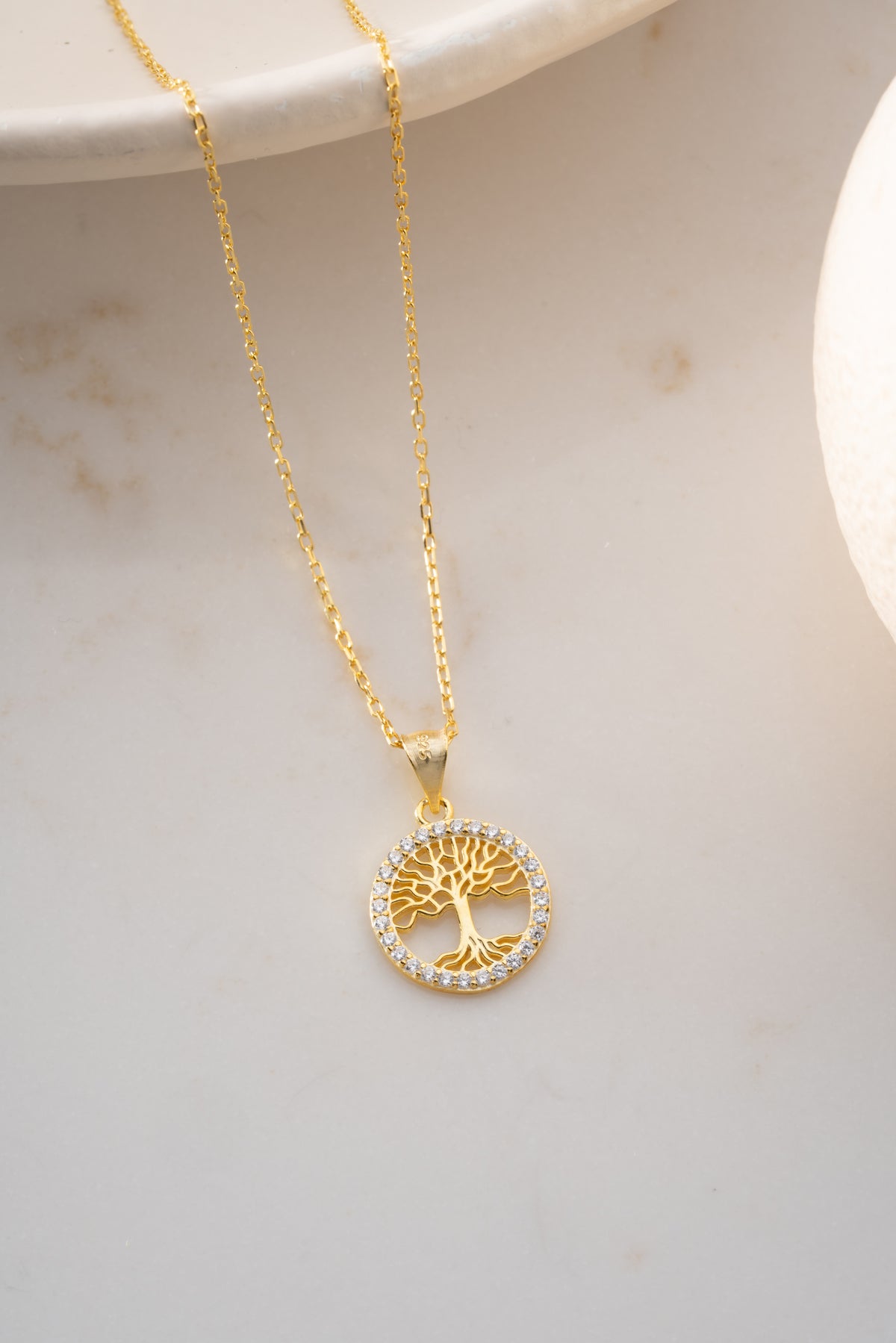 Small Tree of Life Pendant Necklace