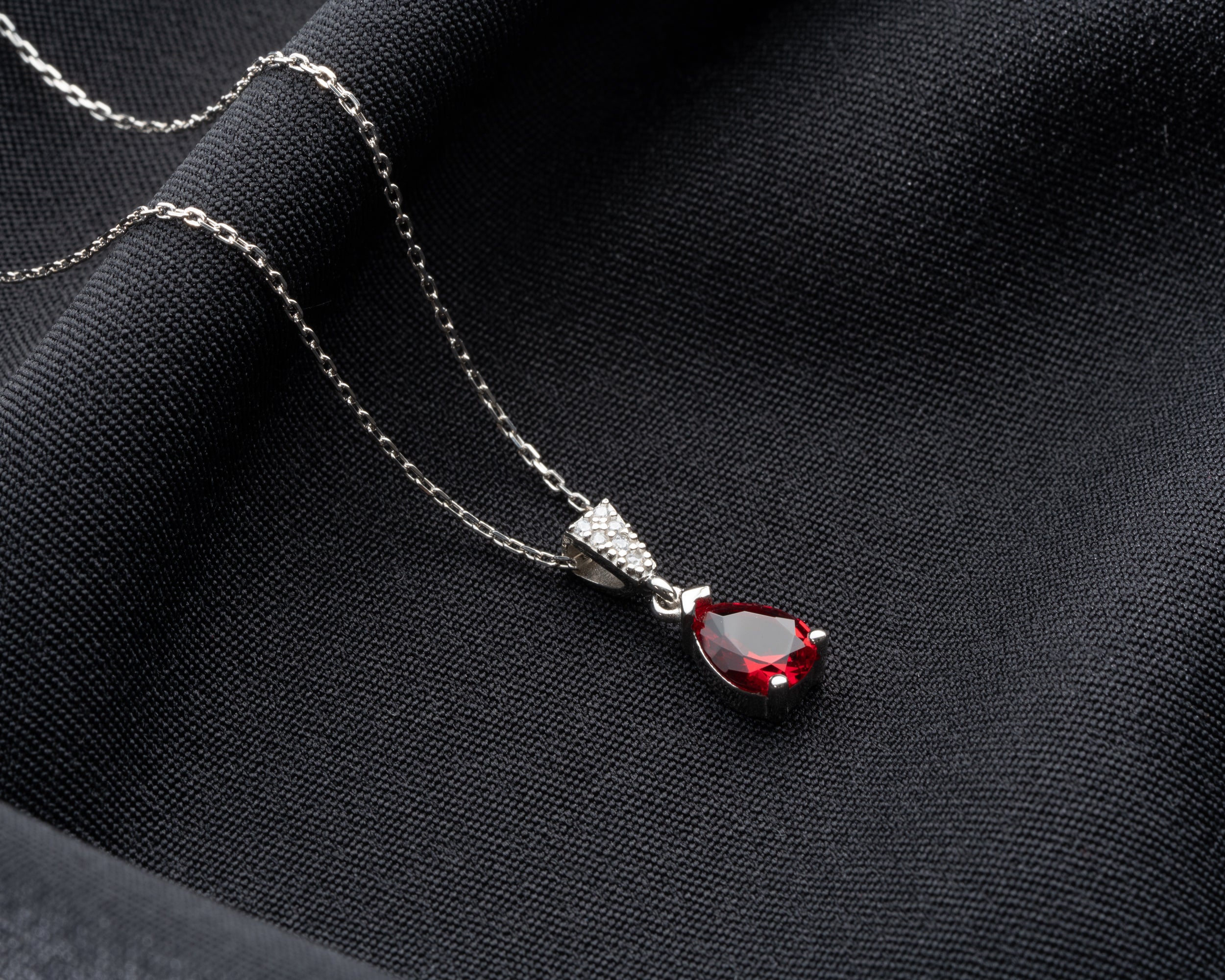 Personalized Birthstone Pendant Necklace