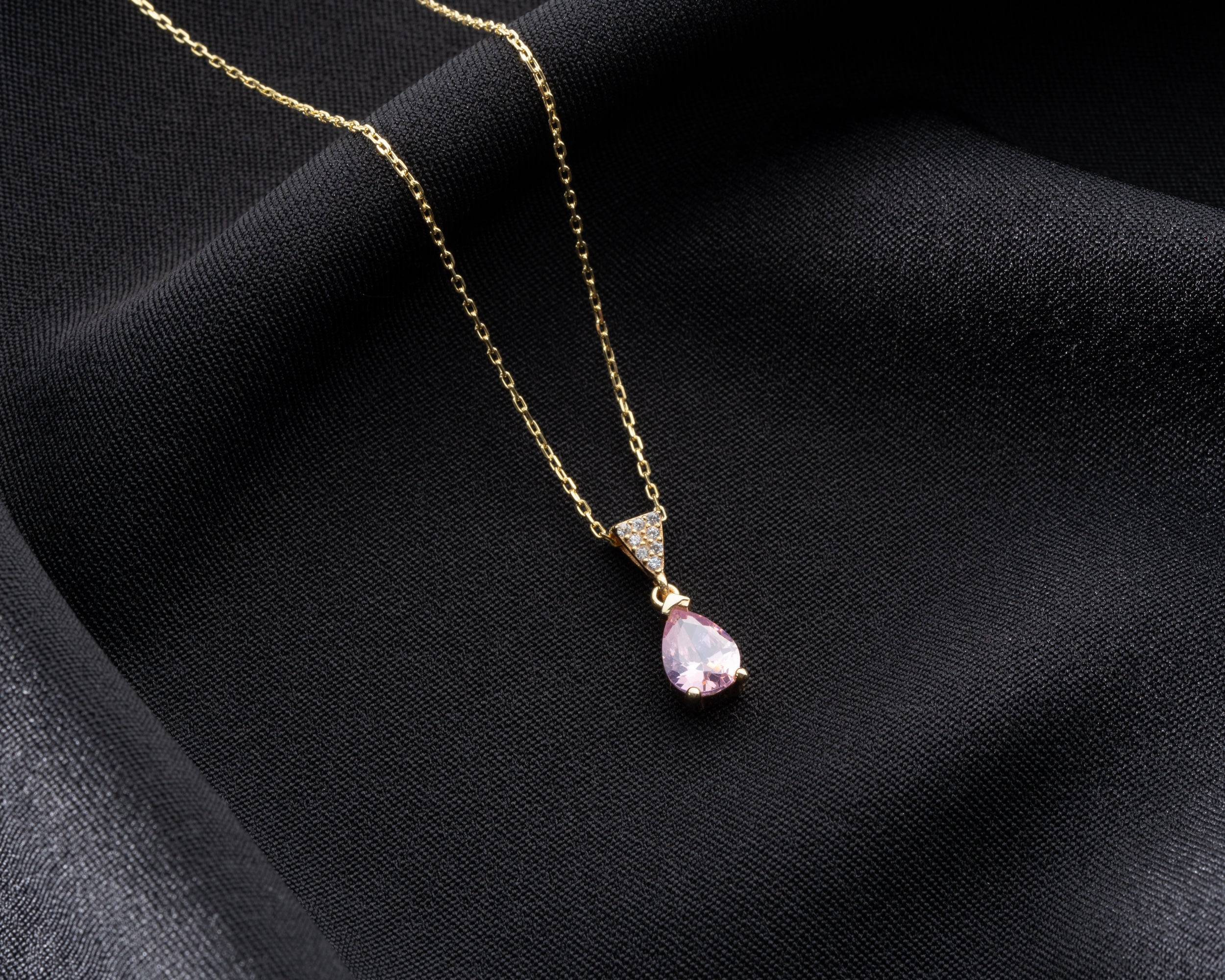 Personalized Birthstone Pendant Necklace