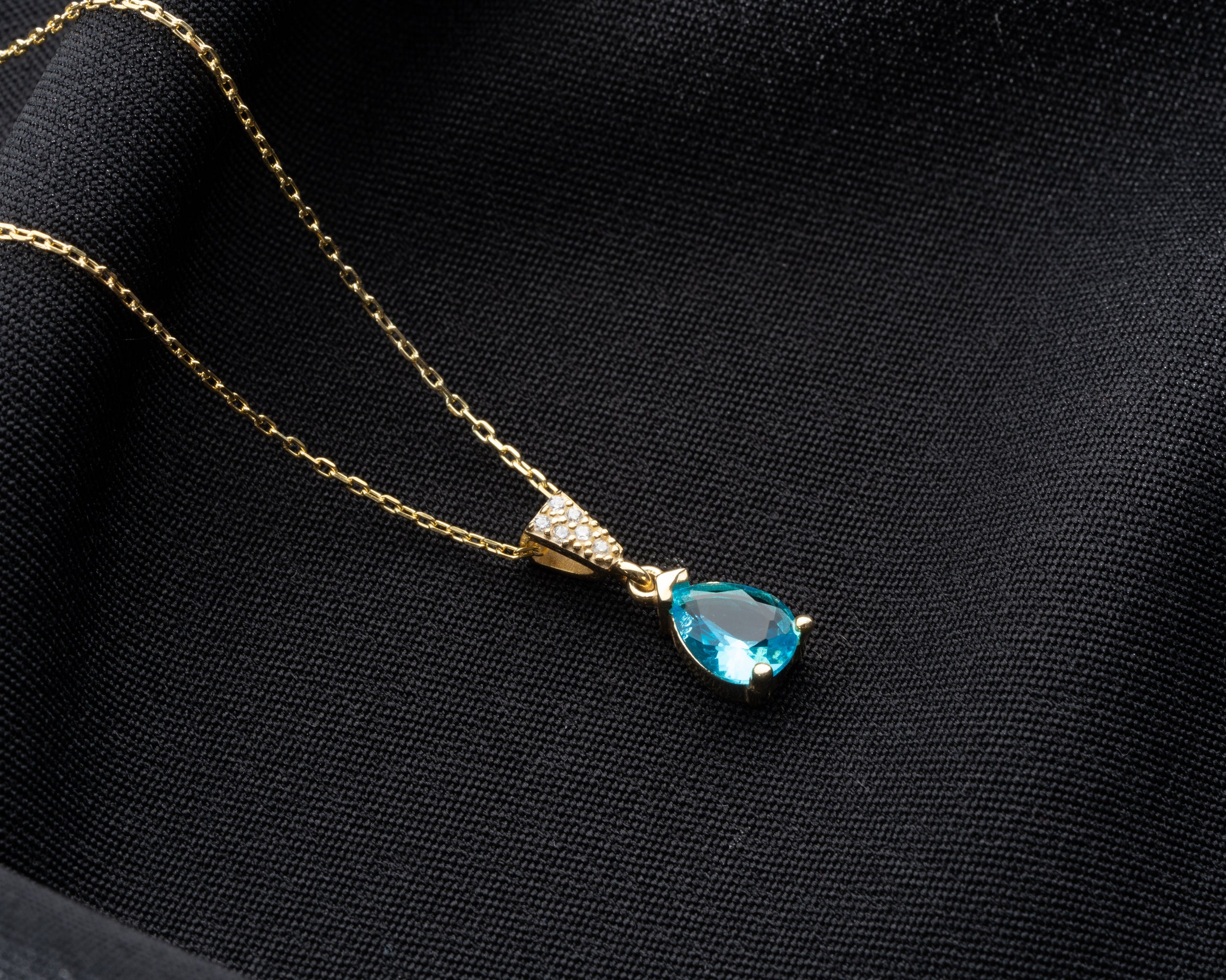Personalized Birthstone Pendant Necklace