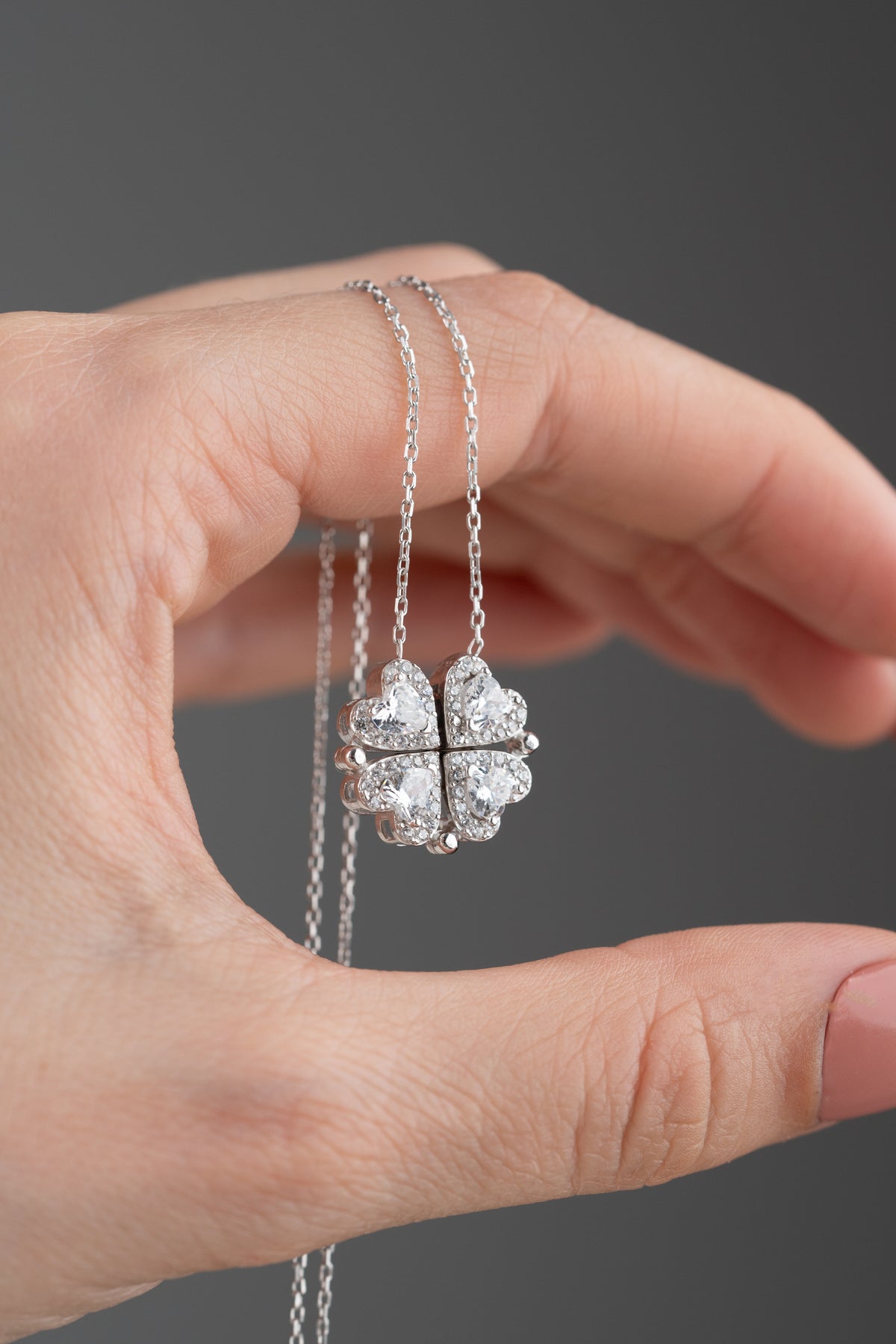 Four Leaf Clover Pendant Necklace