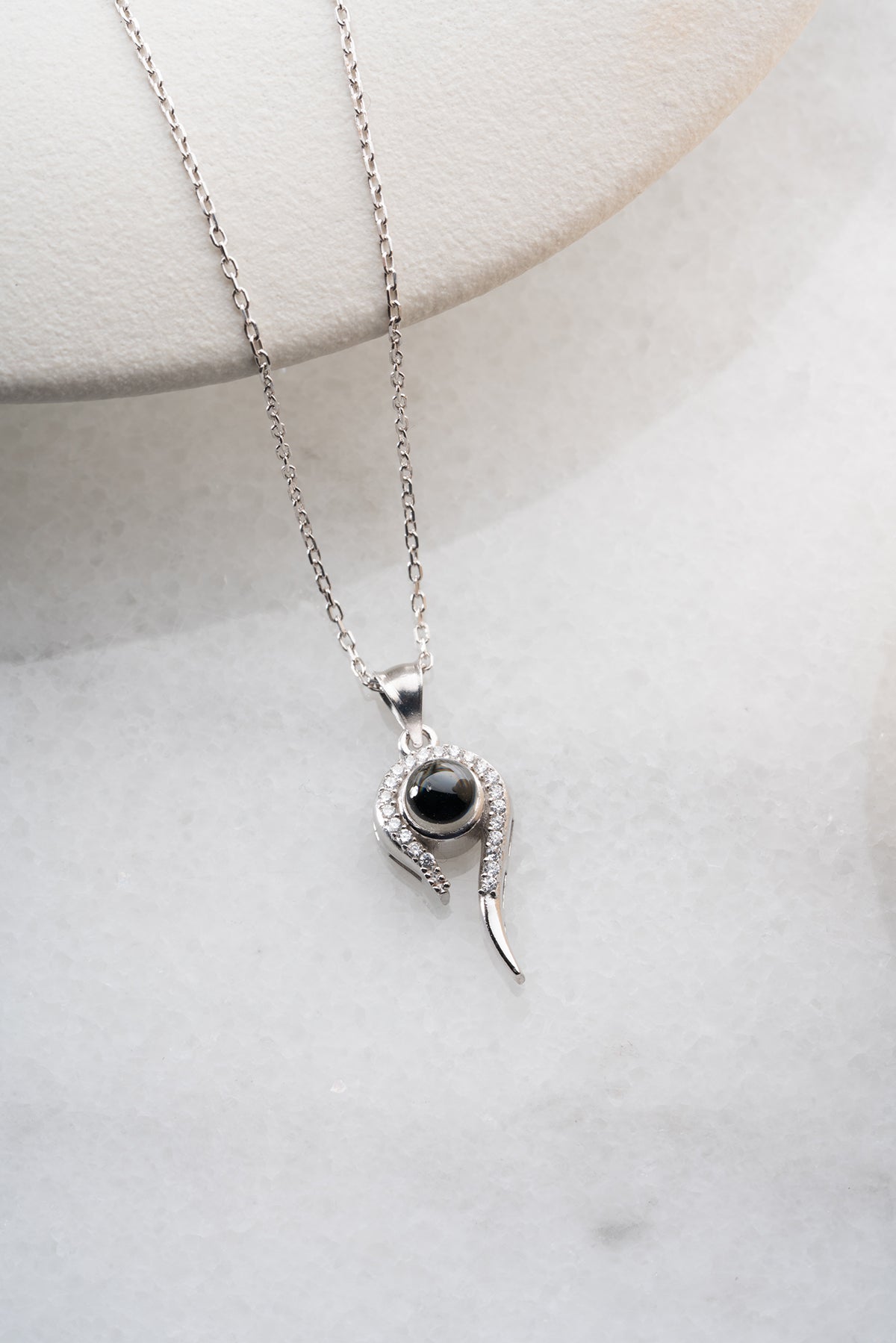 I Love You Projection Pendant Necklace