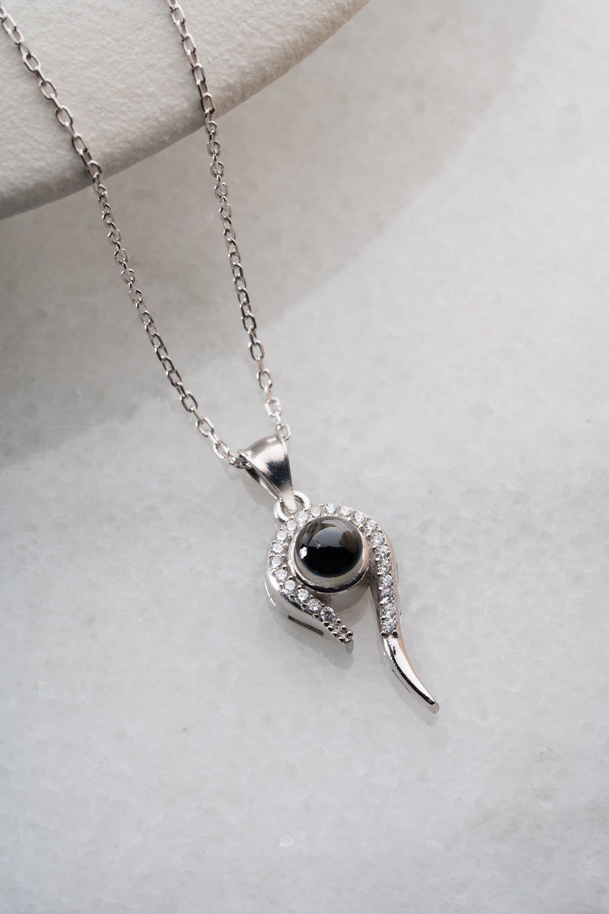 I Love You Projection Pendant Necklace