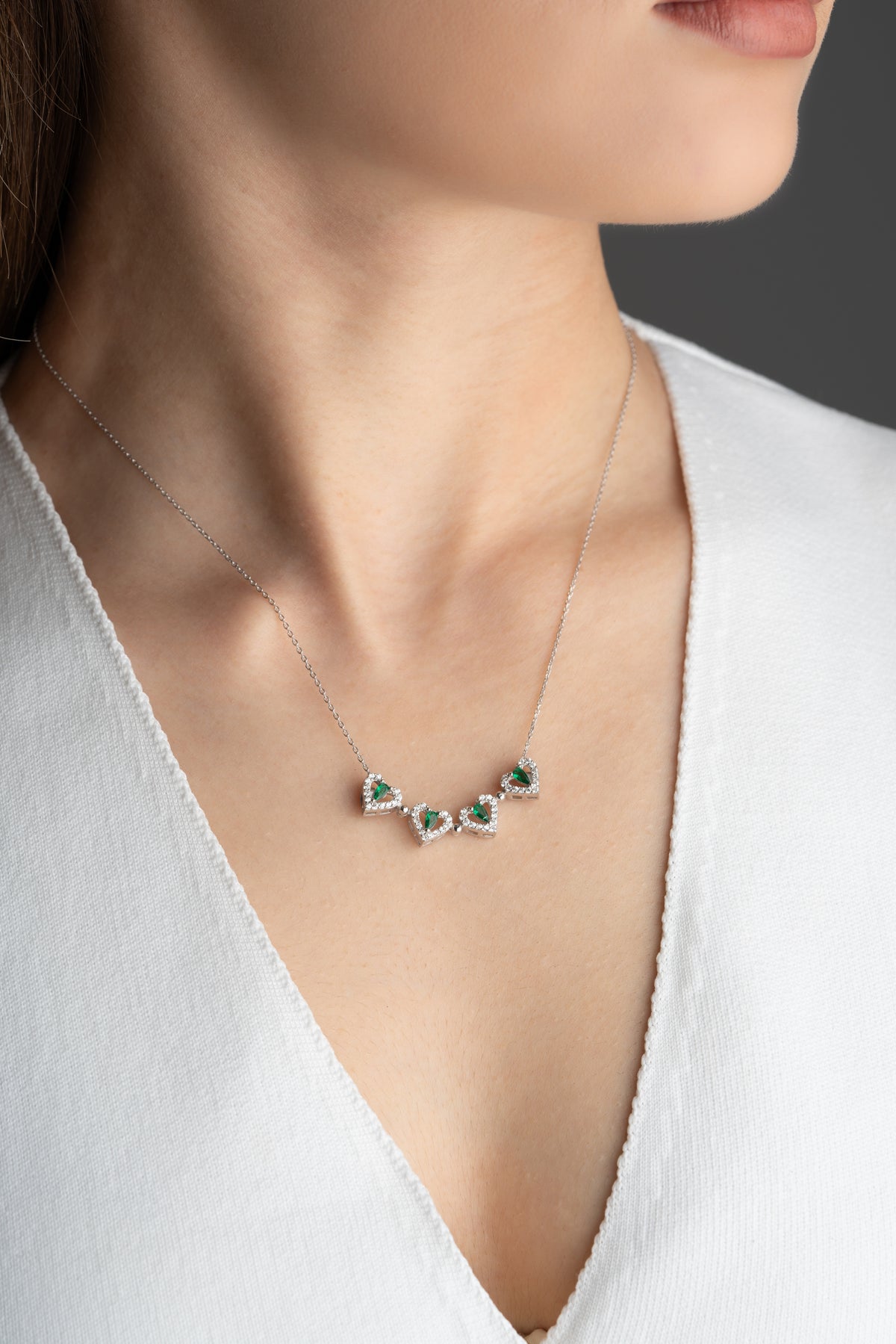 Magnetic Four Leaf Clover Necklace
