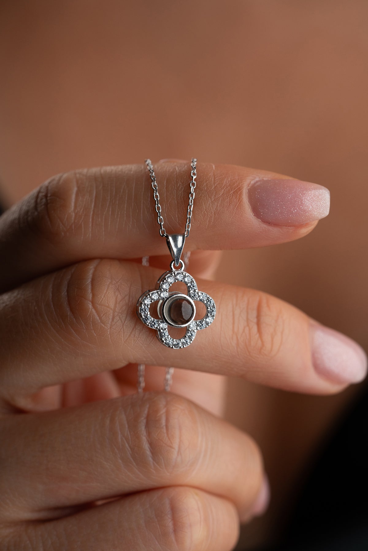 Four Leaf Clover Pendant Necklace