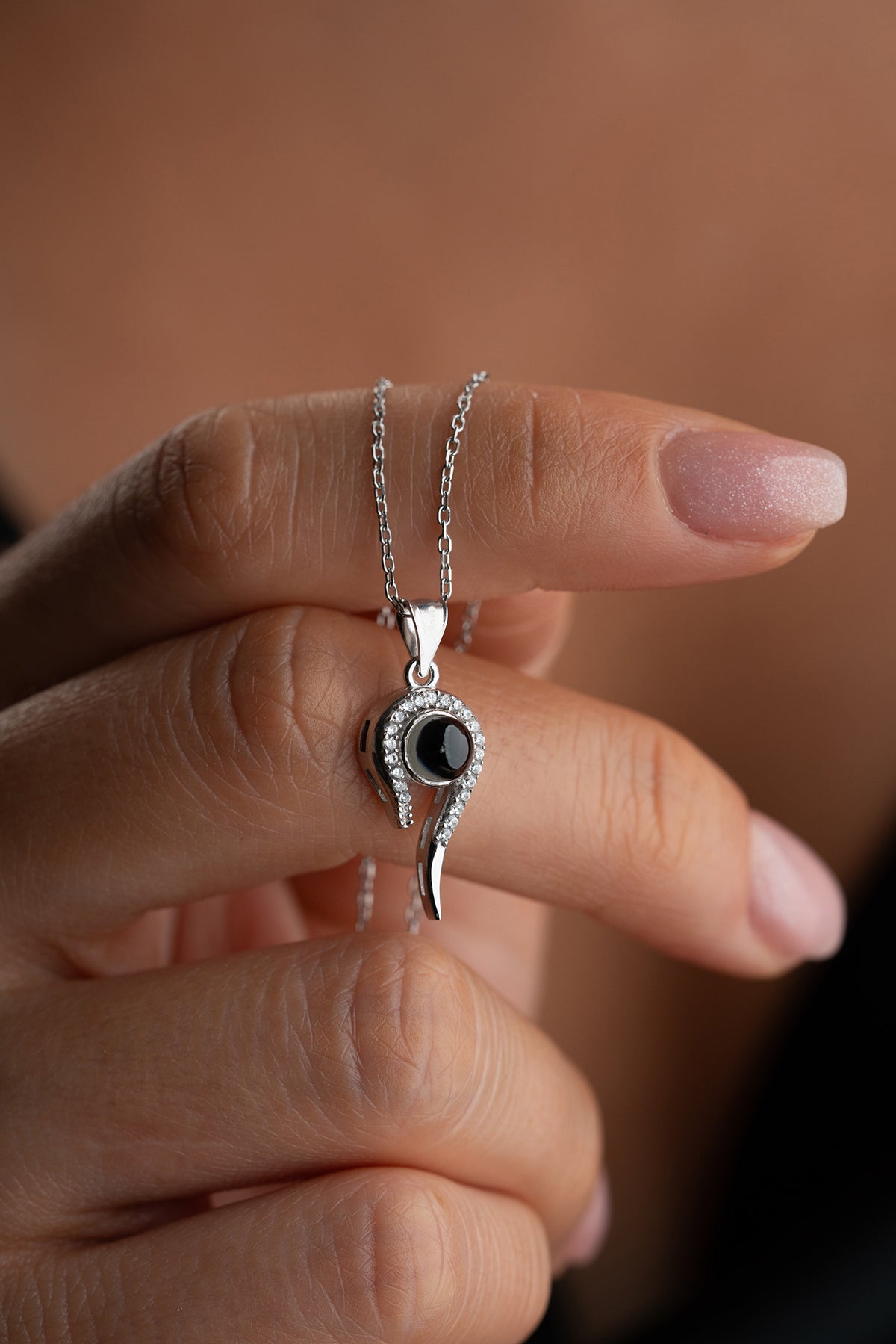 I Love You Projection Pendant Necklace