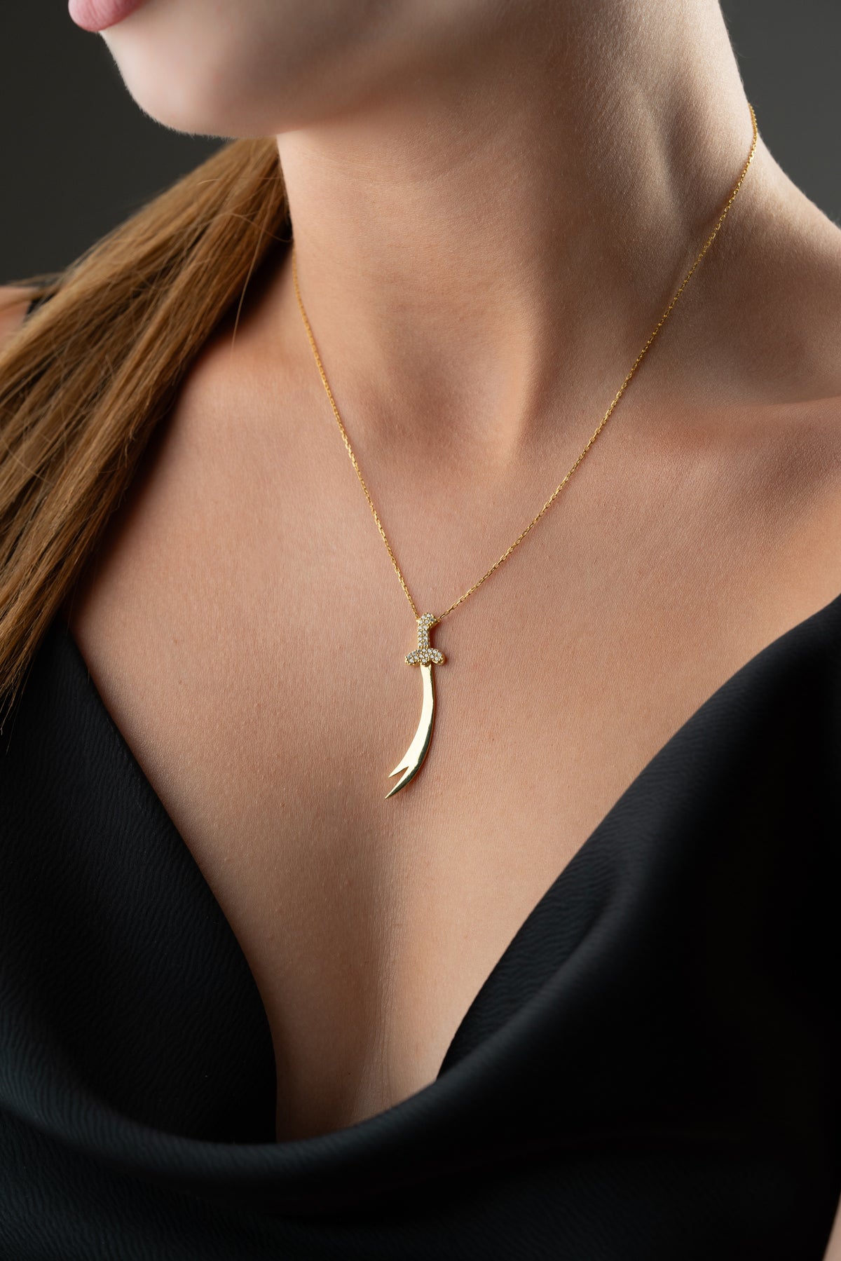 Zulfiqar Sword Pendant Necklace