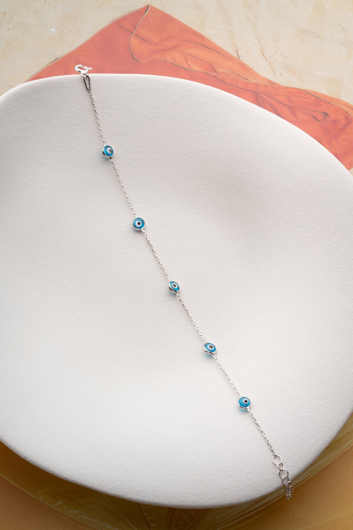 Mini Evil Eye Bead Bracelet