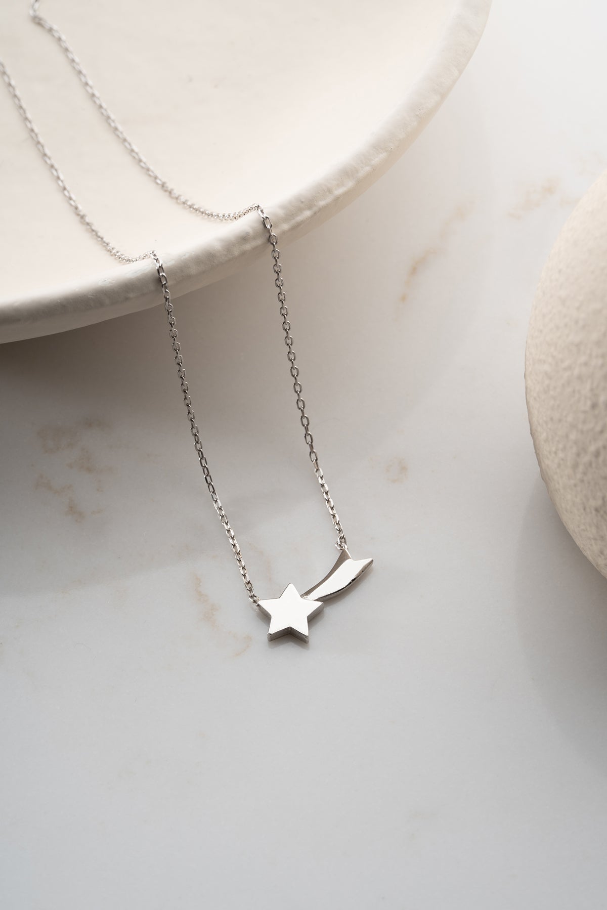 Star and Shooting Star Necklace
