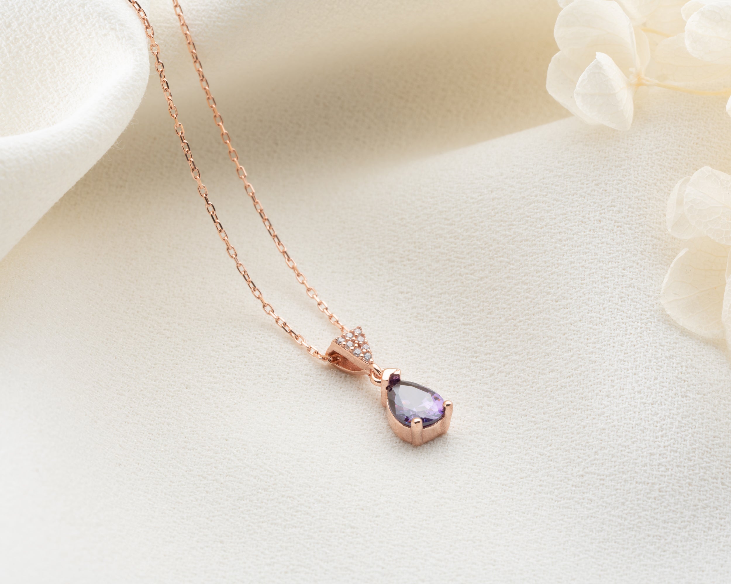 Personalized Birthstone Pendant Necklace