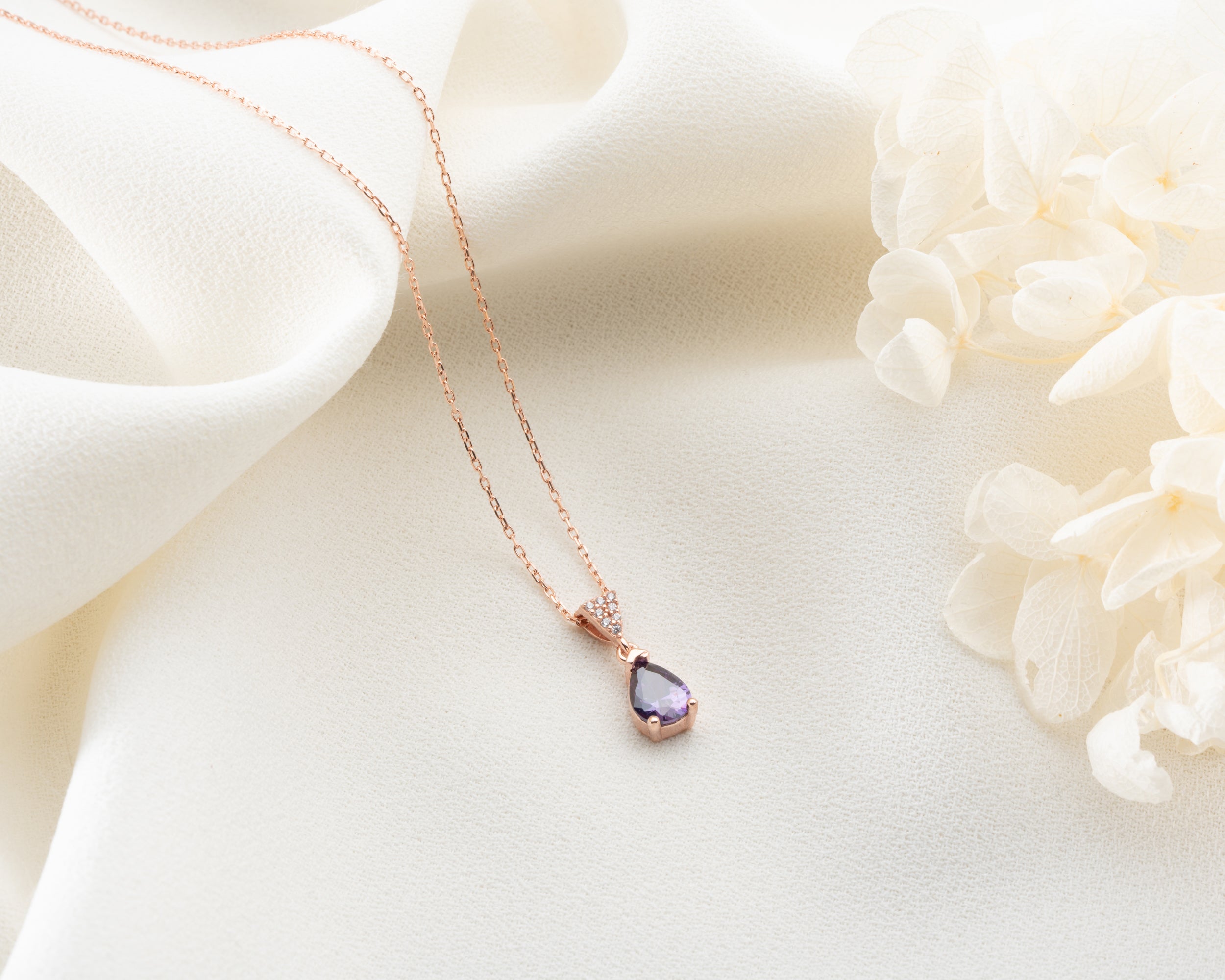 Personalized Birthstone Pendant Necklace