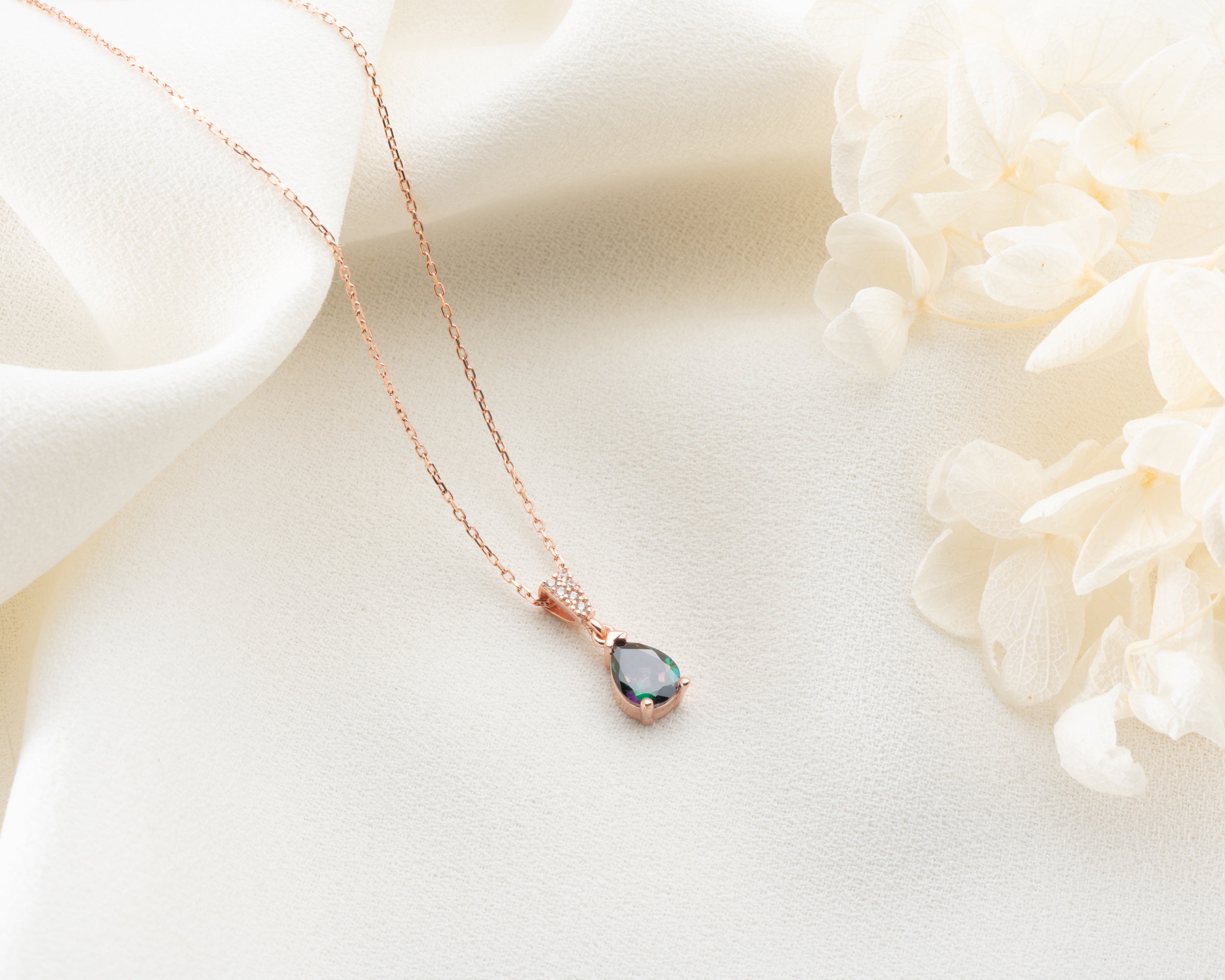 Personalized Birthstone Pendant Necklace