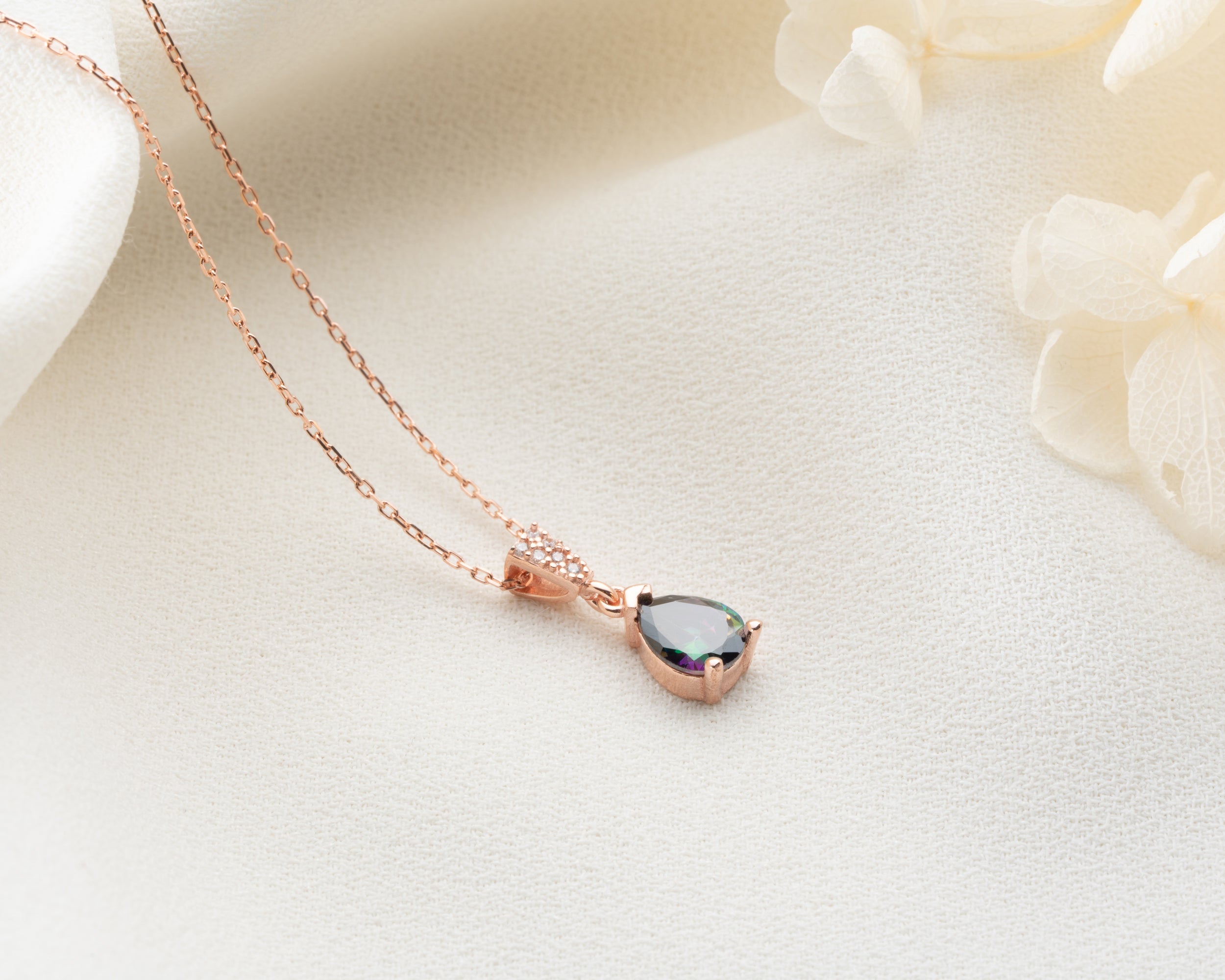 Personalized Birthstone Pendant Necklace