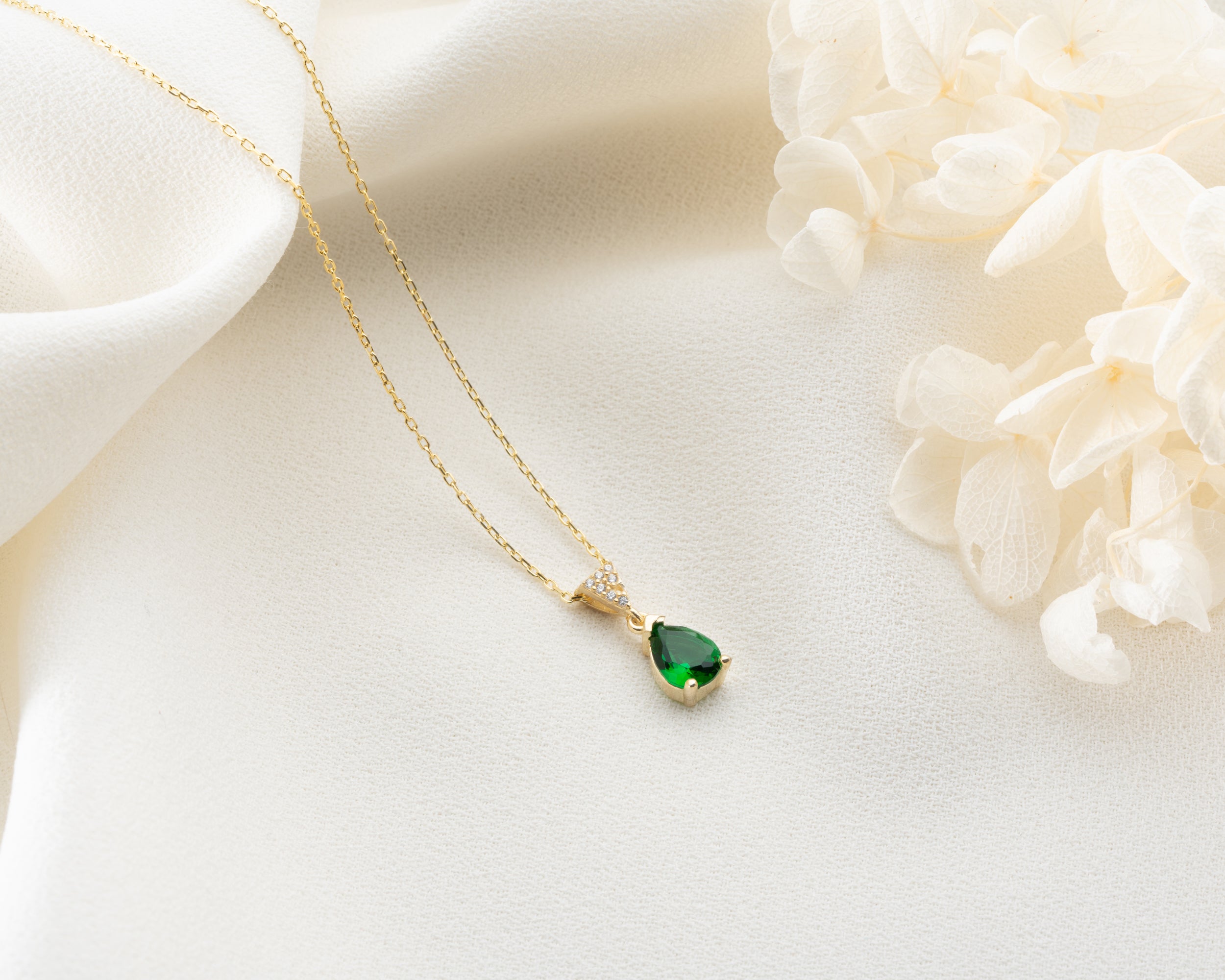 Personalized Birthstone Pendant Necklace