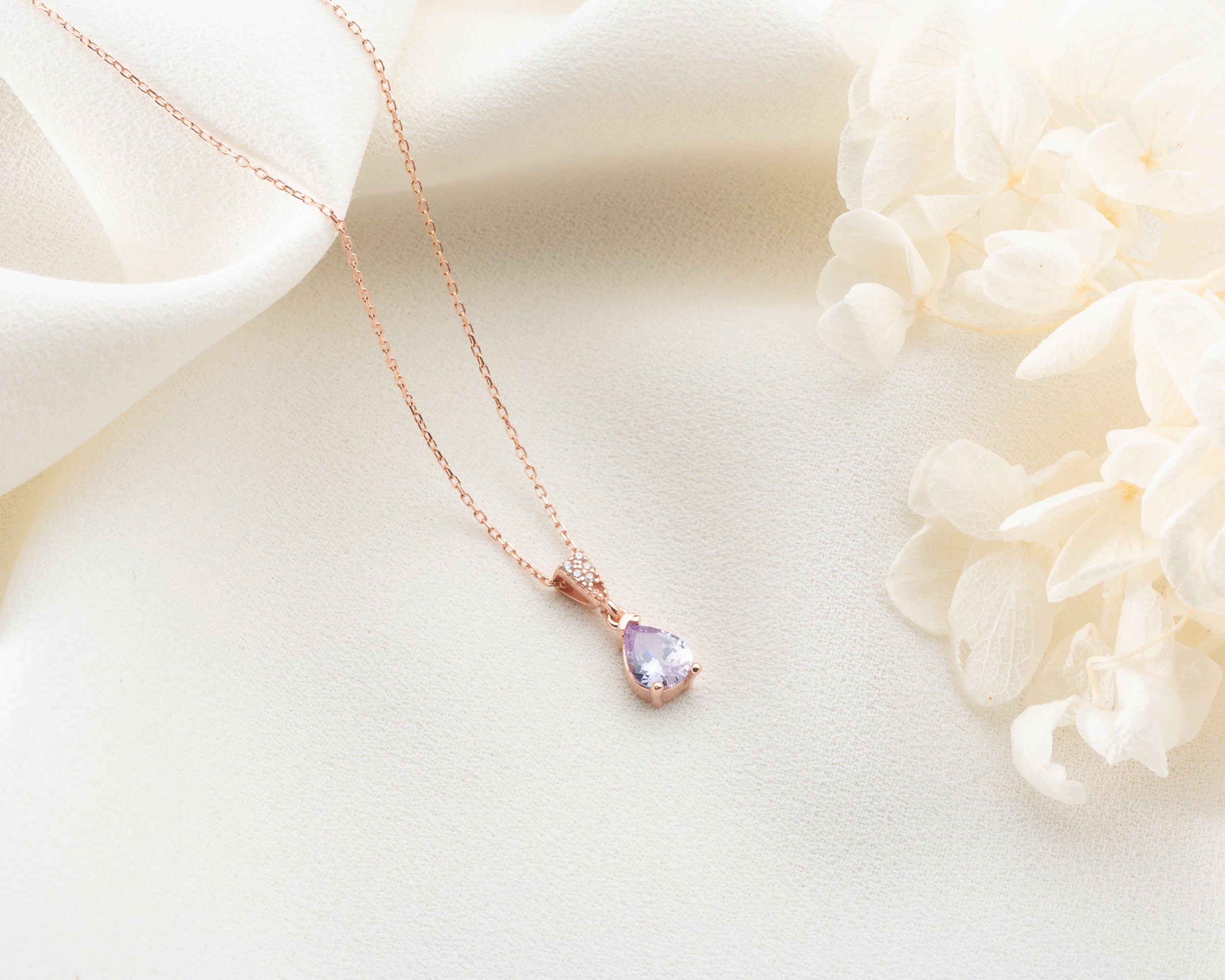 Personalized Birthstone Pendant Necklace