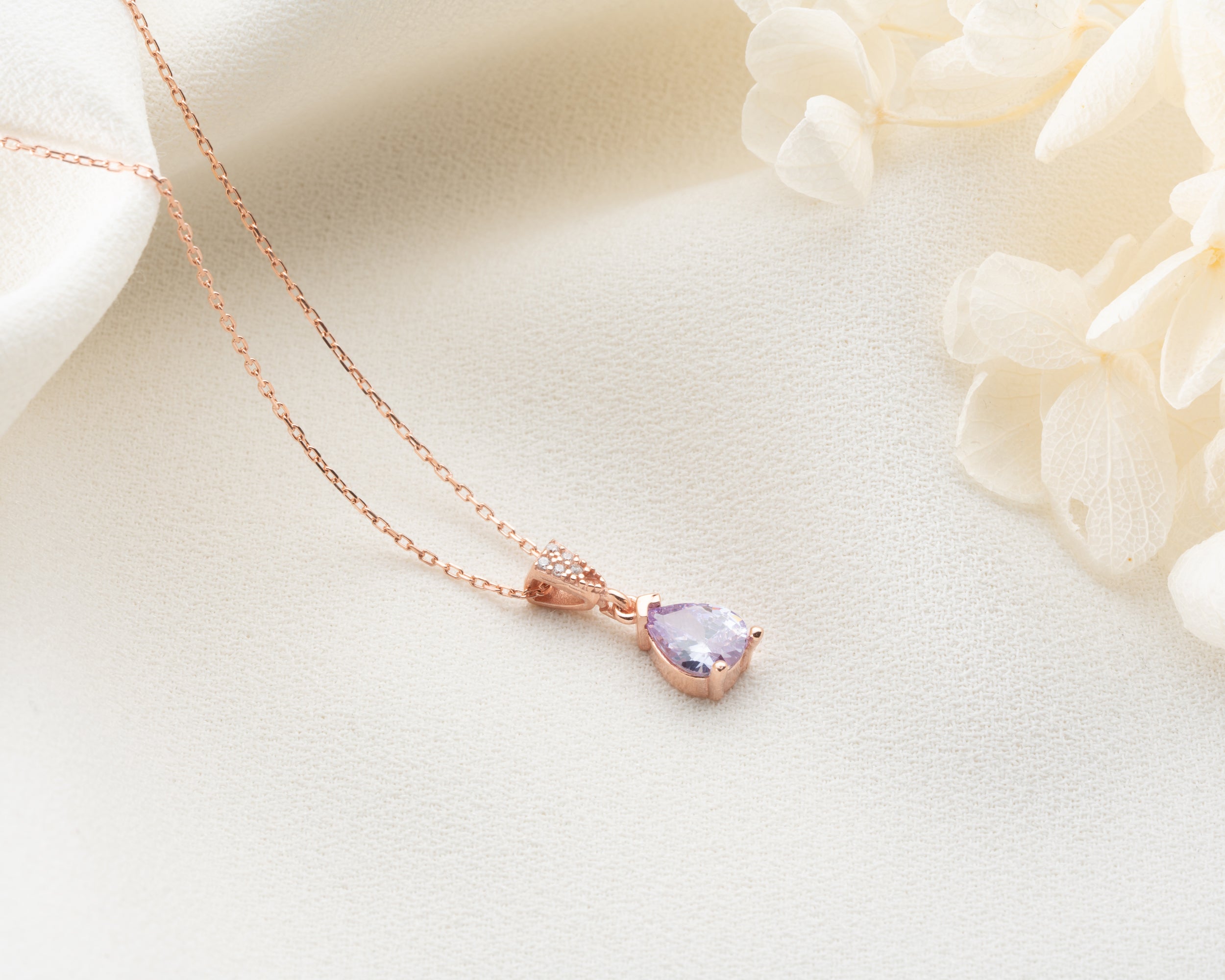 Personalized Birthstone Pendant Necklace