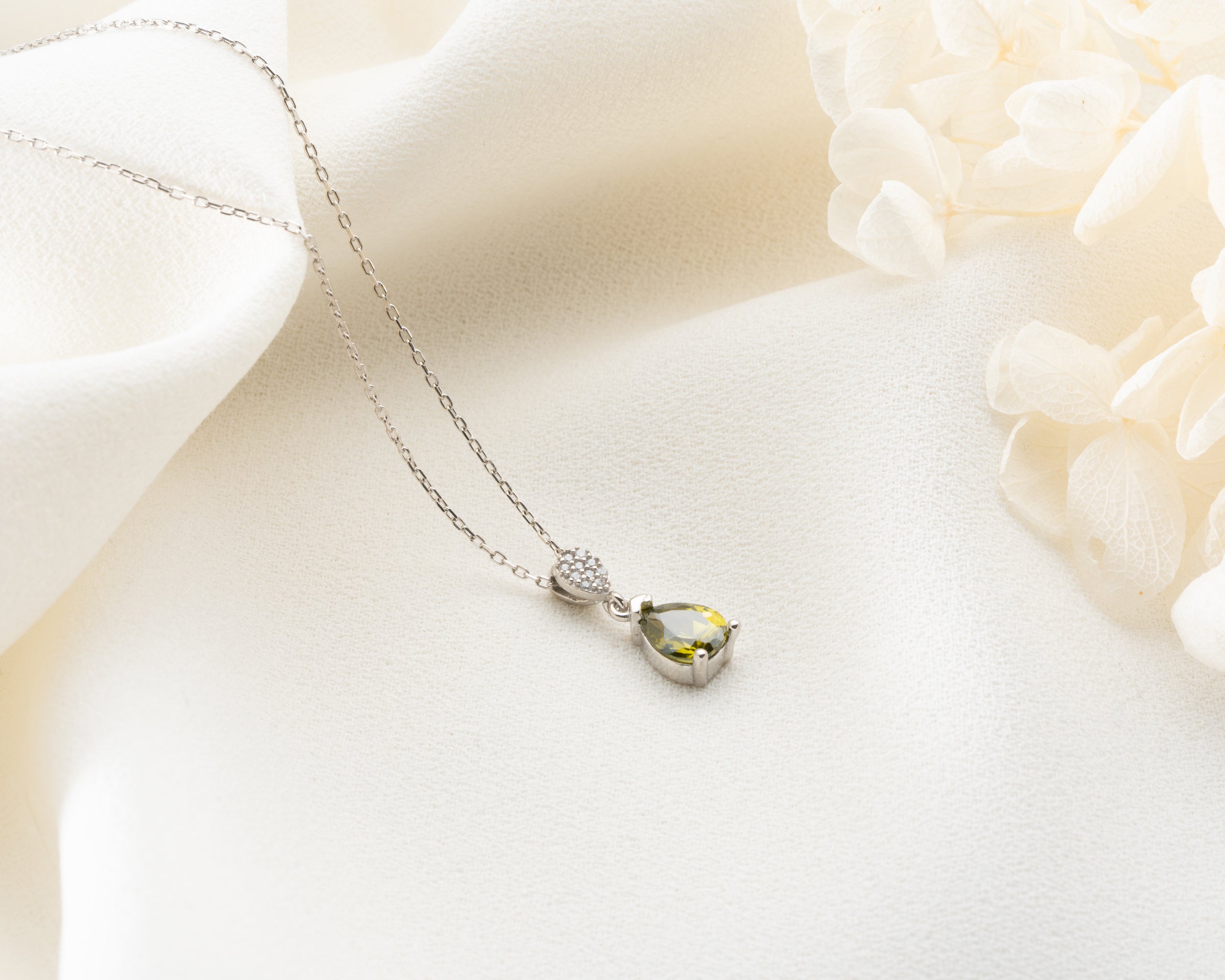 Personalized Birthstone Pendant Necklace