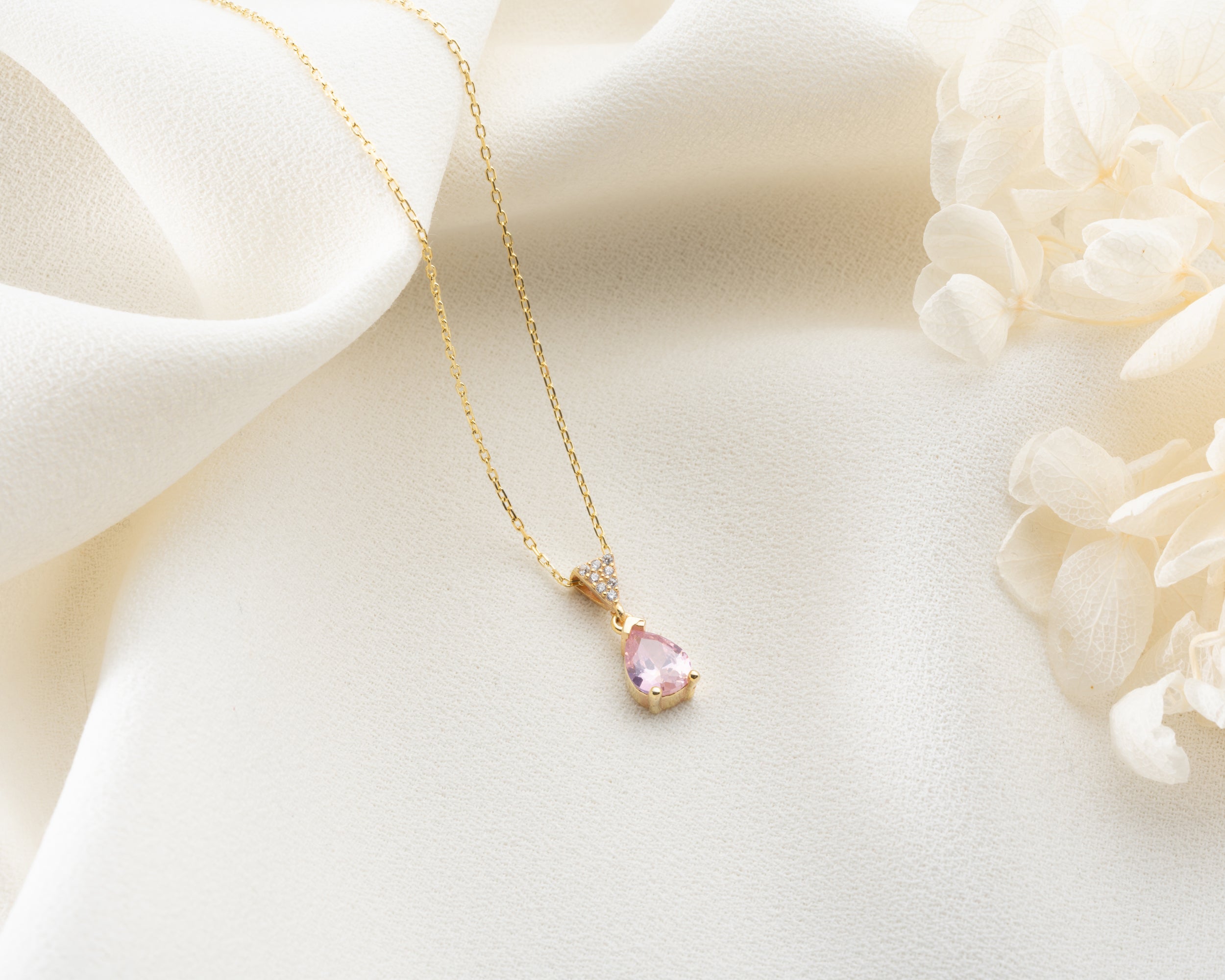 Personalized Birthstone Pendant Necklace