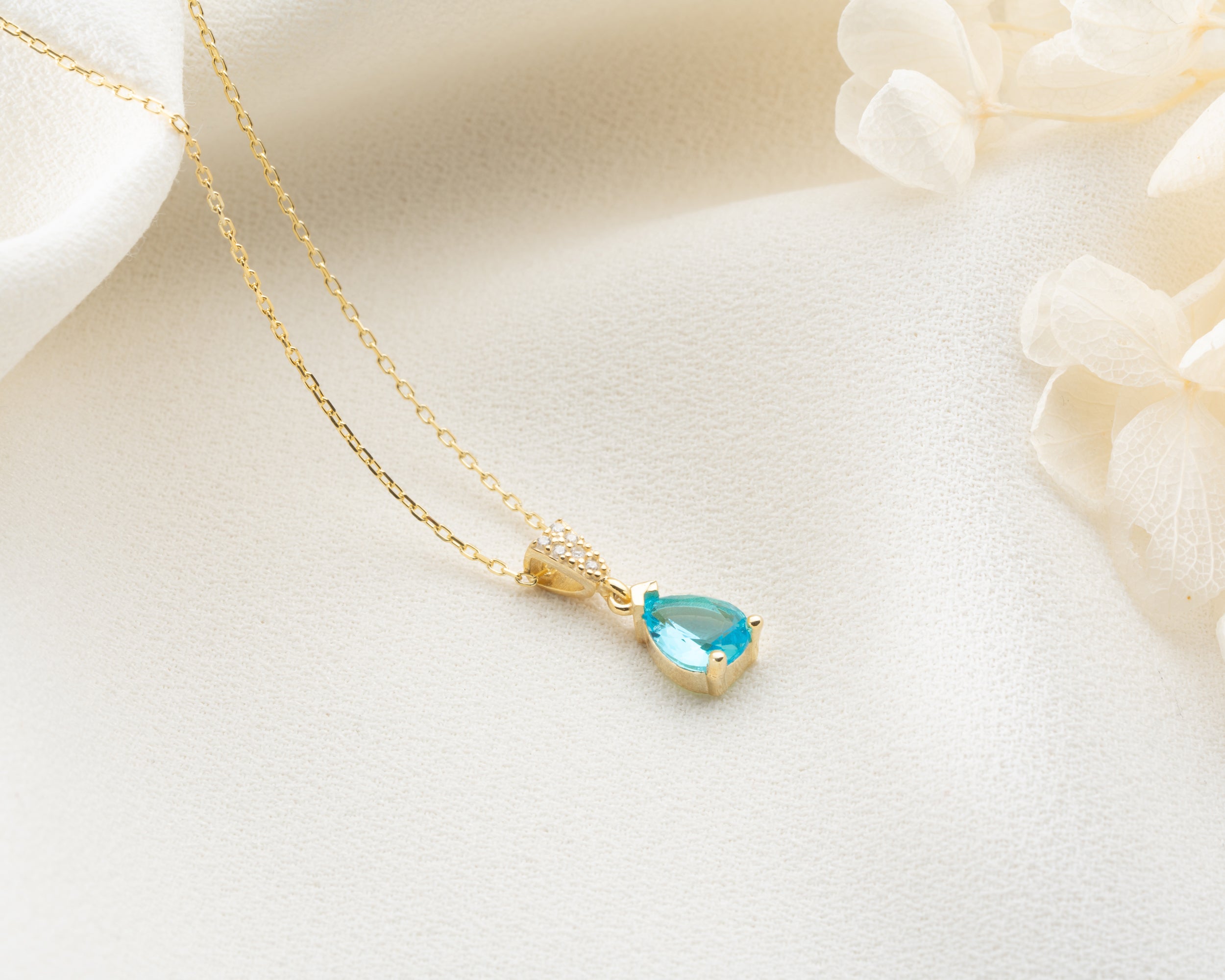 Personalized Birthstone Pendant Necklace