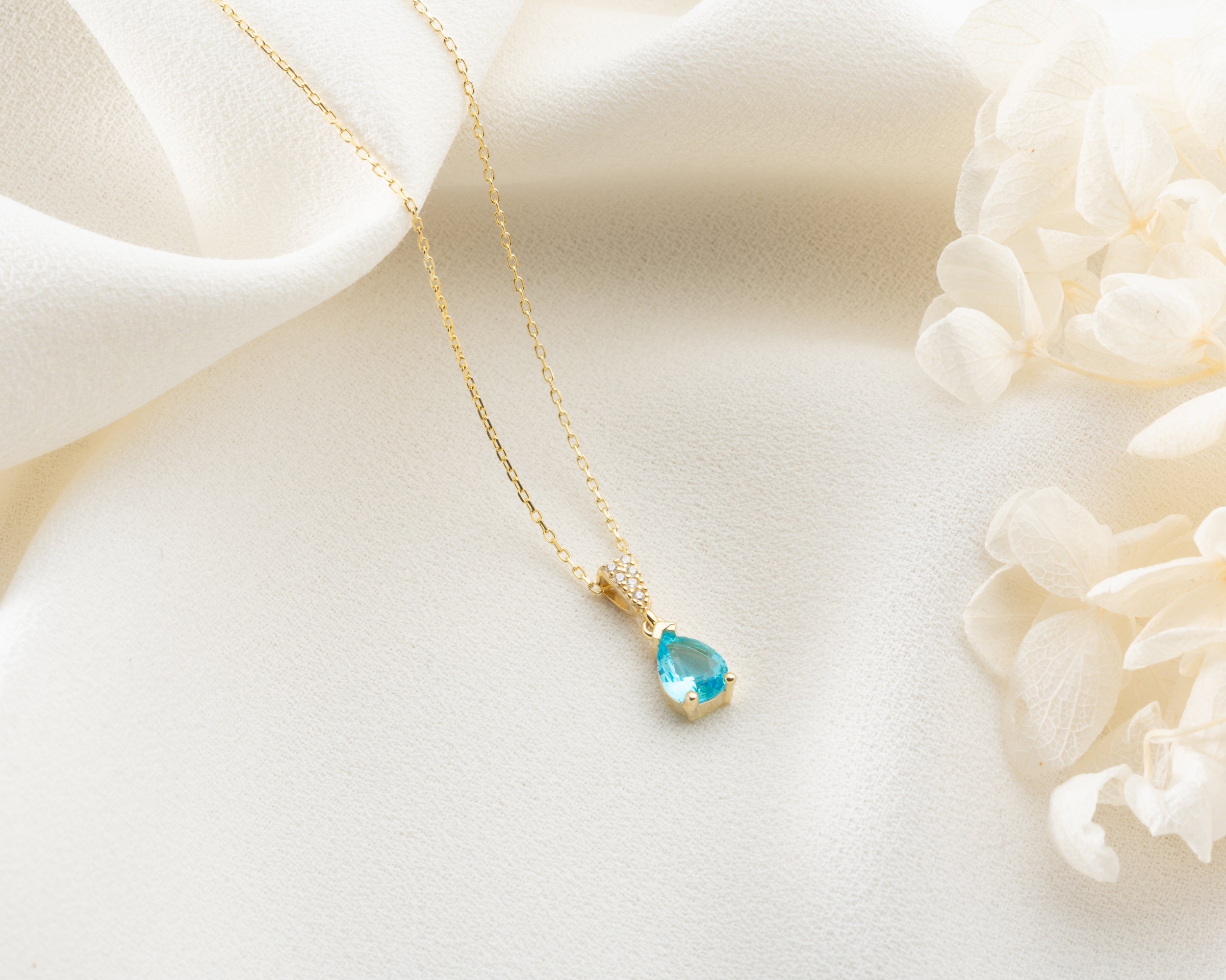 Personalized Birthstone Pendant Necklace
