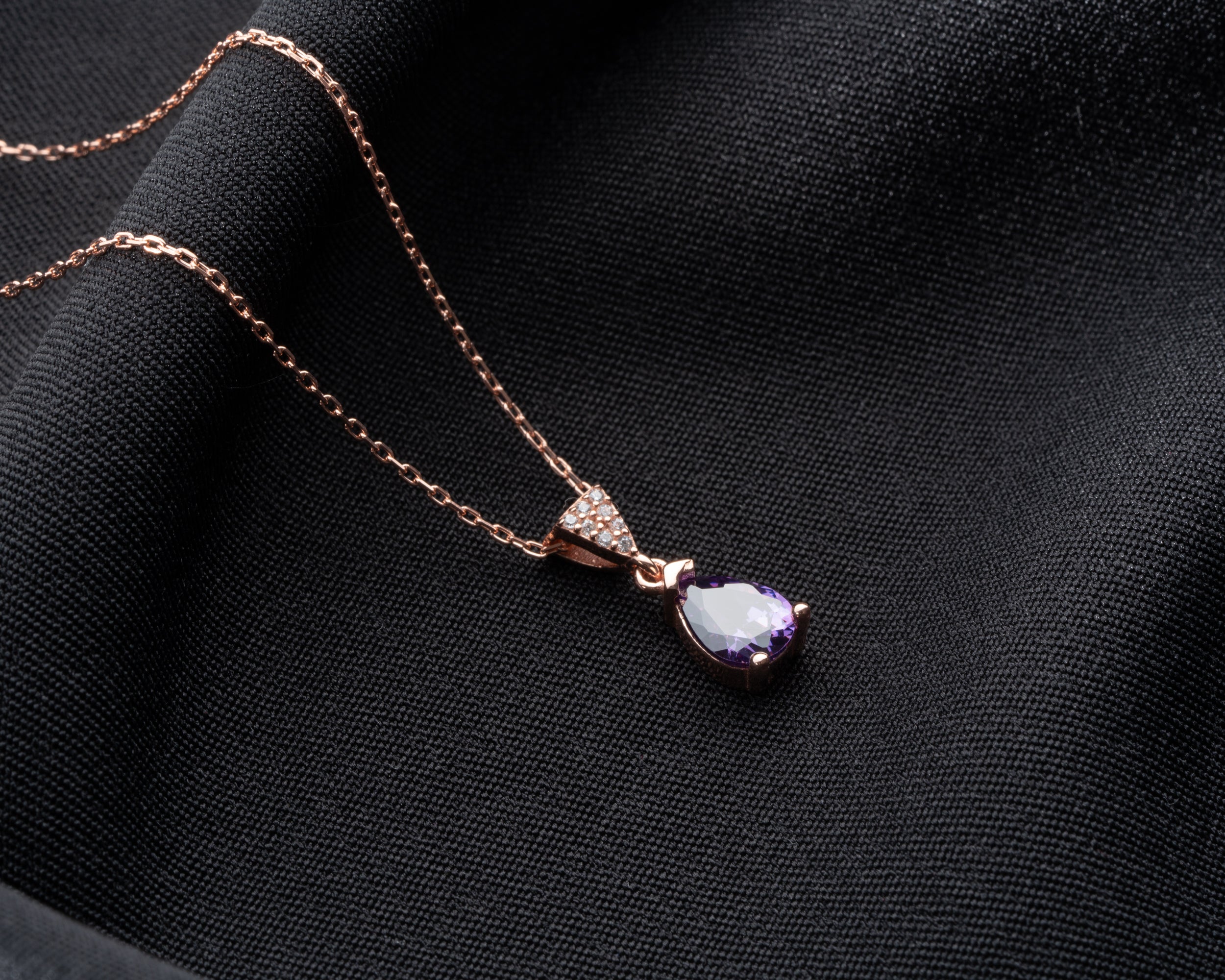 Personalized Birthstone Pendant Necklace