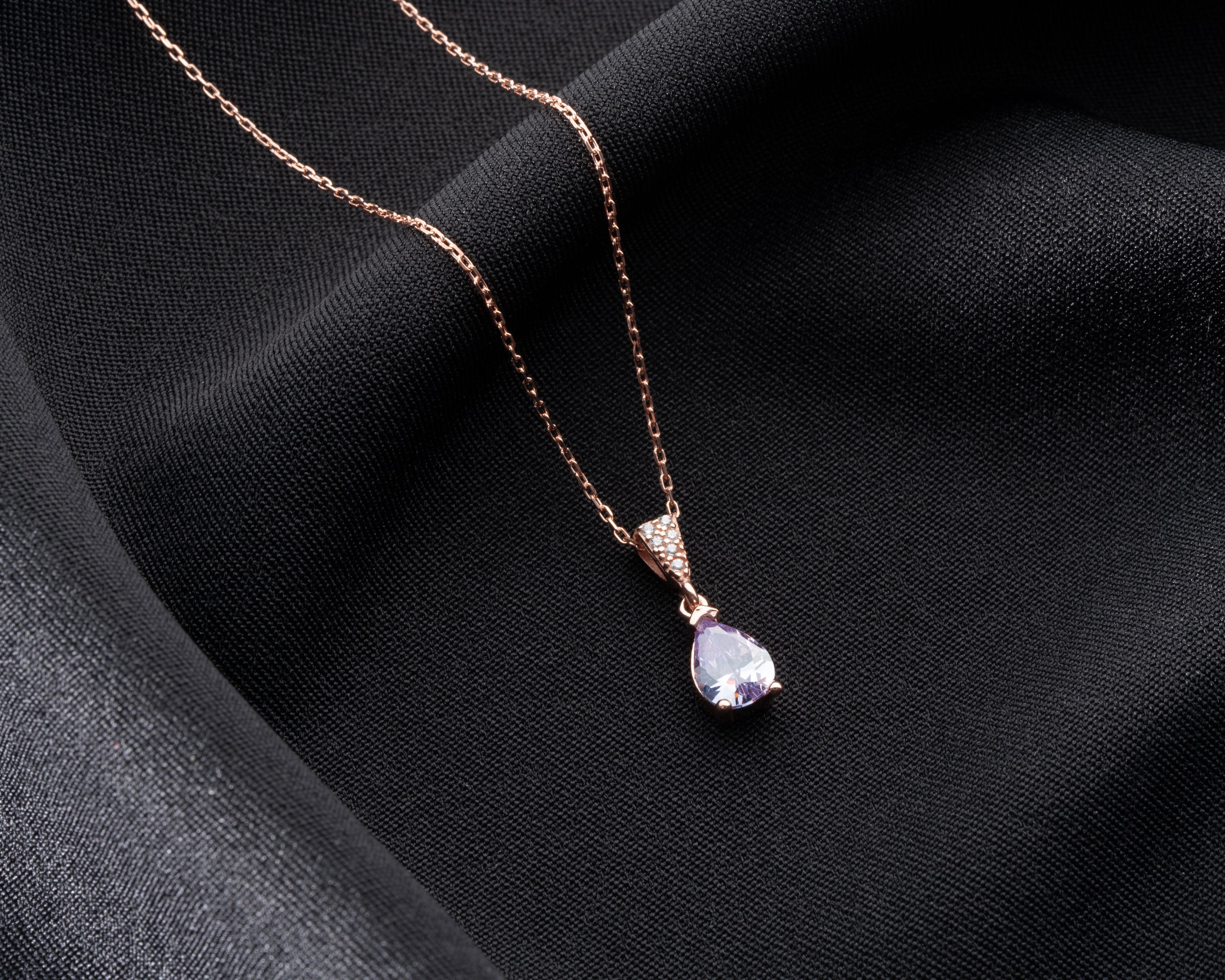 Personalized Birthstone Pendant Necklace