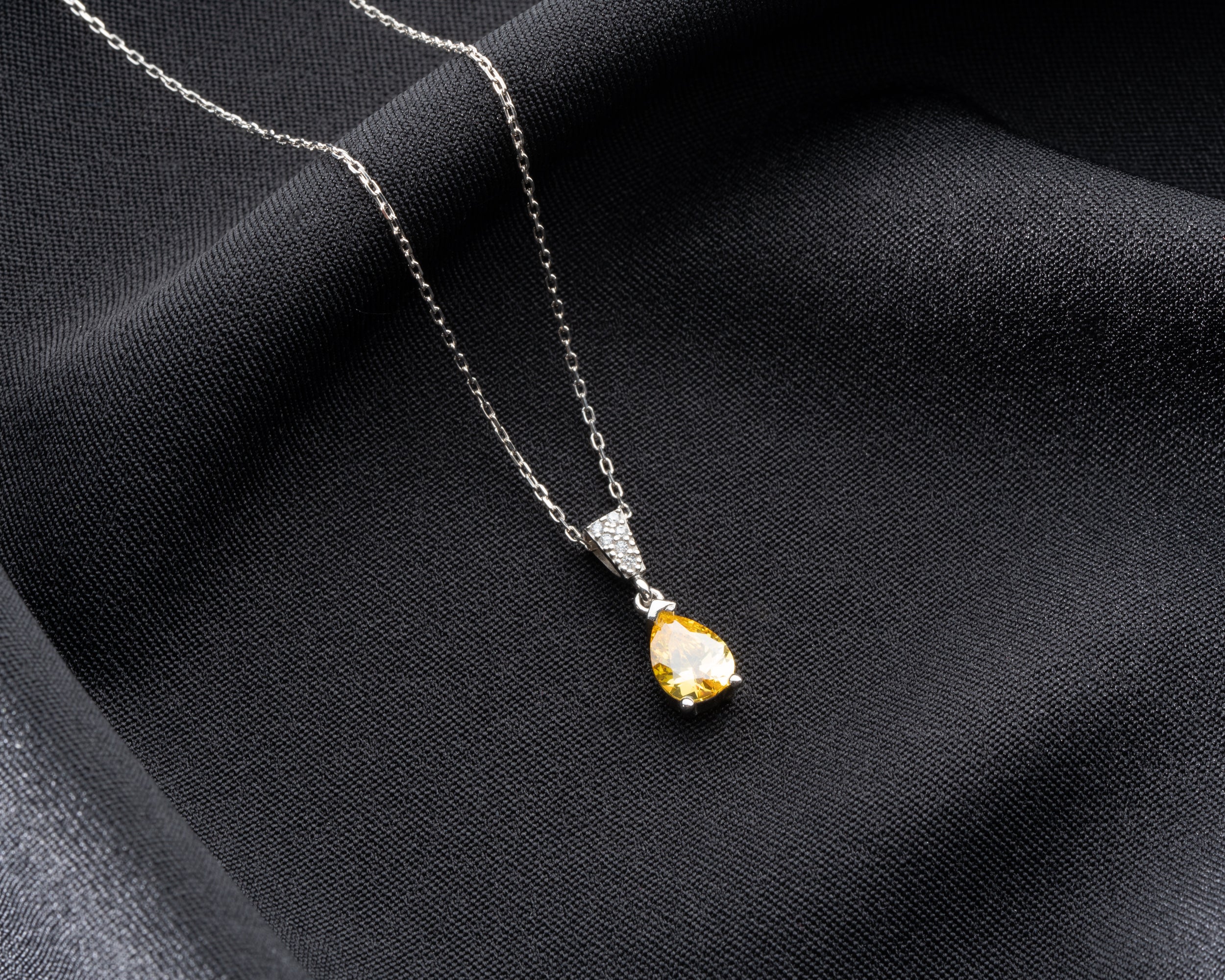 Personalized Birthstone Pendant Necklace