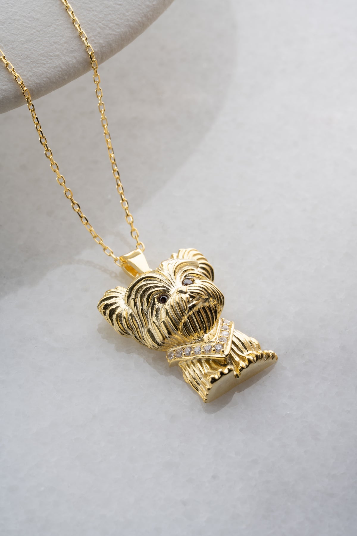 Yorkshire Terrier Dog Necklace