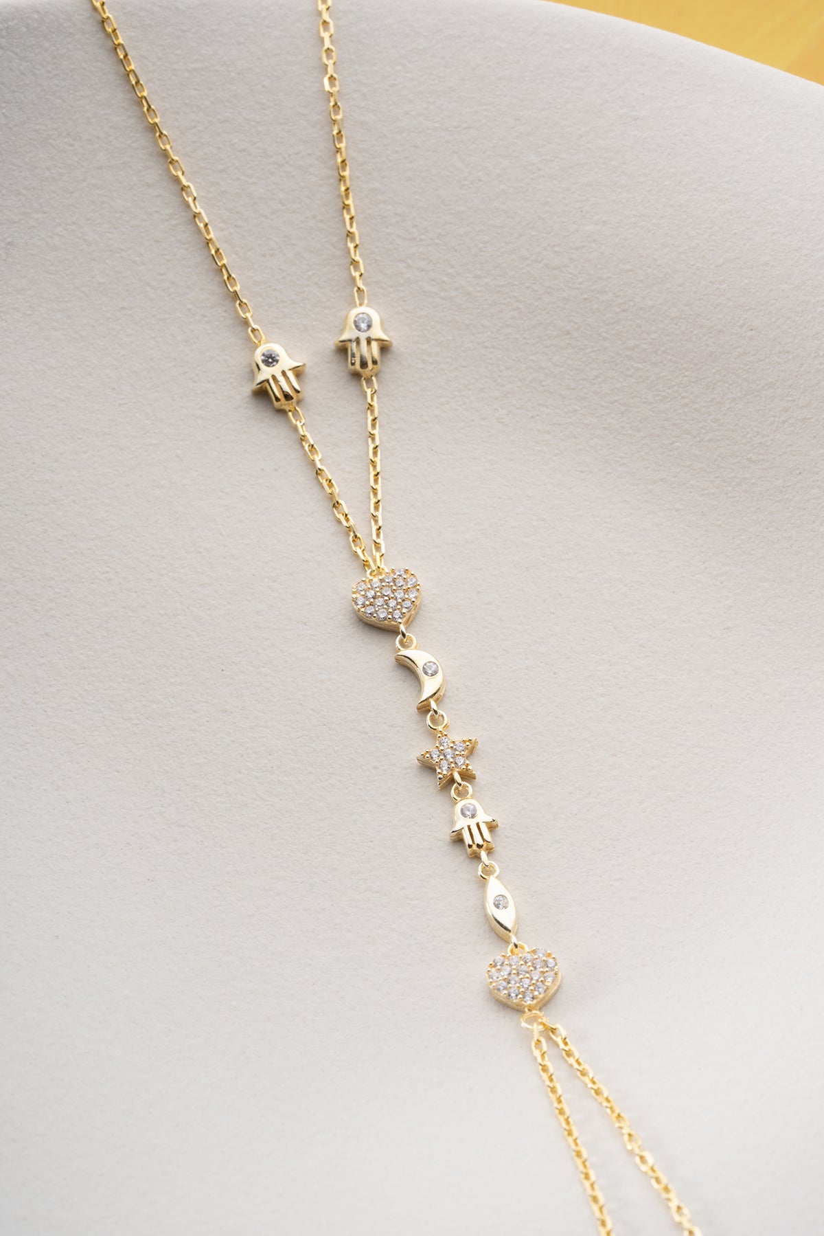 Lucky Charms Hand Chain Bracelet