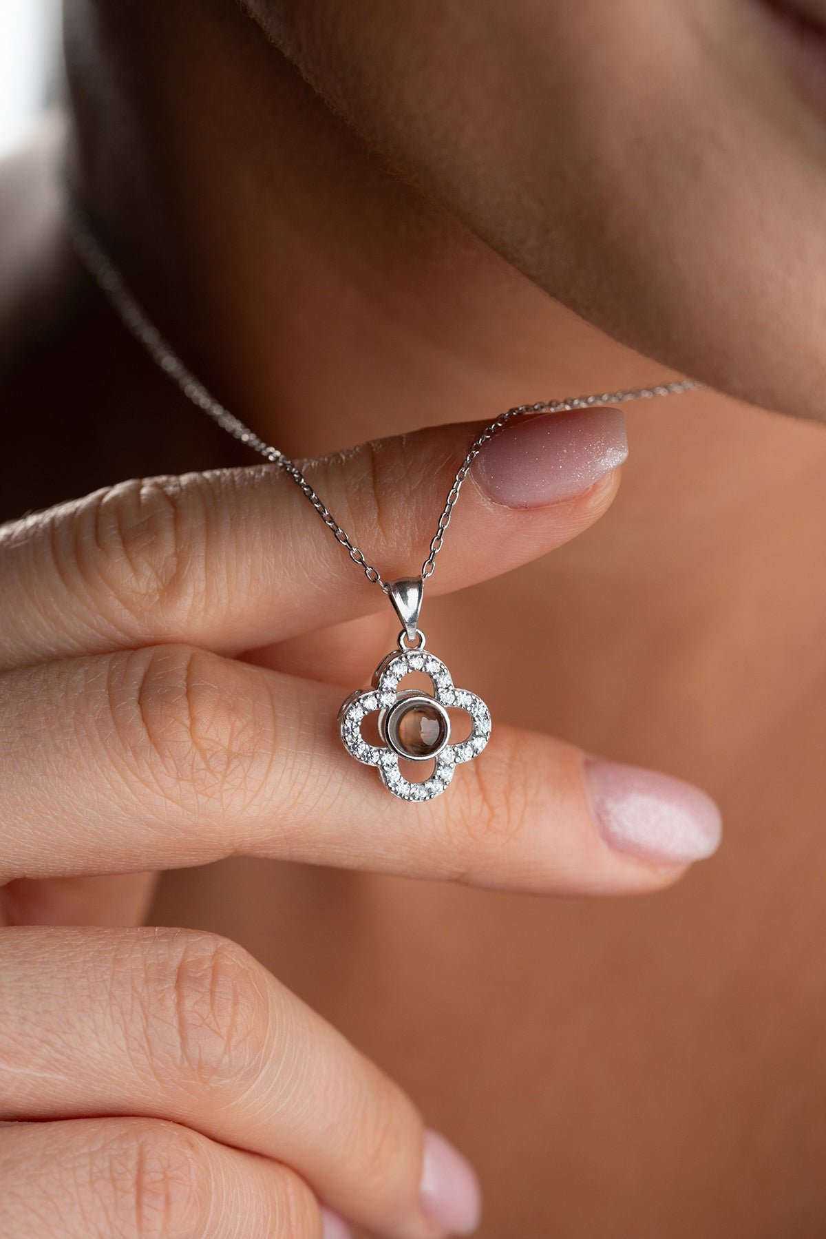 Four Leaf Clover Pendant Necklace