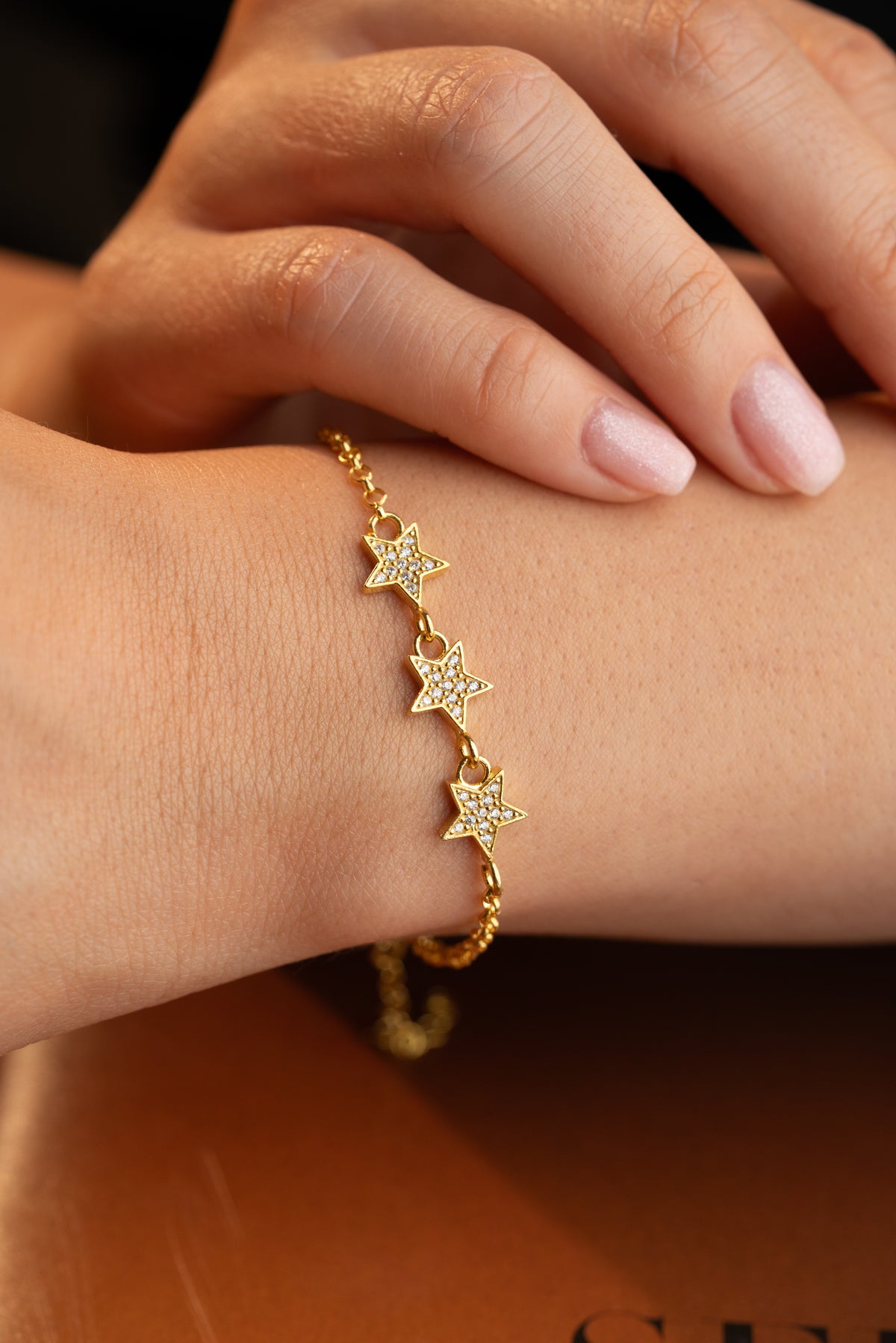 Triple Star Cluster Bracelet