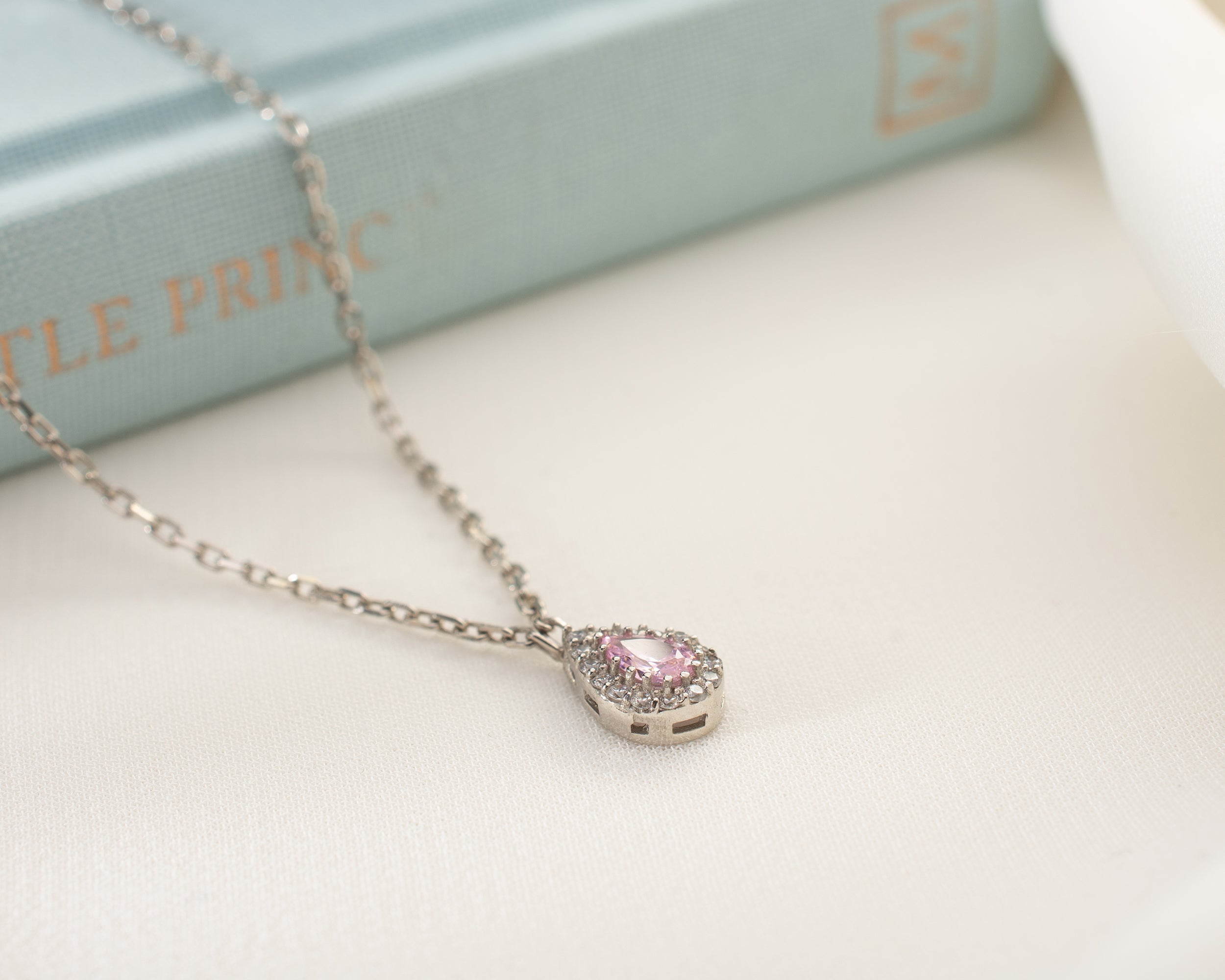 Family Birthstone Curved Bar Necklace