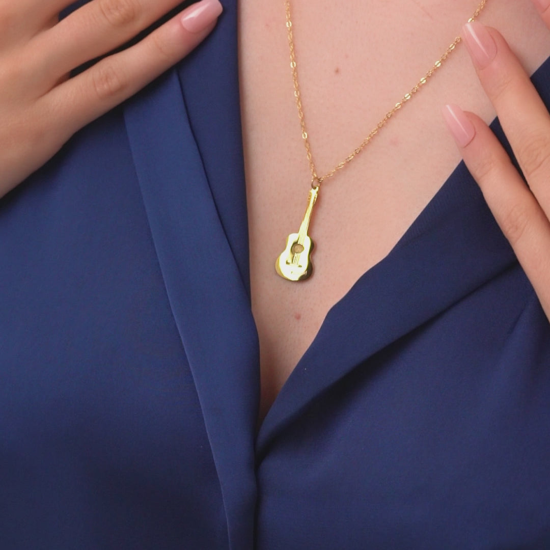 Custom Engraved Instrument Necklace