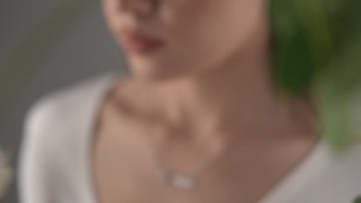 Custom Birthstone I Heart Mom Necklace